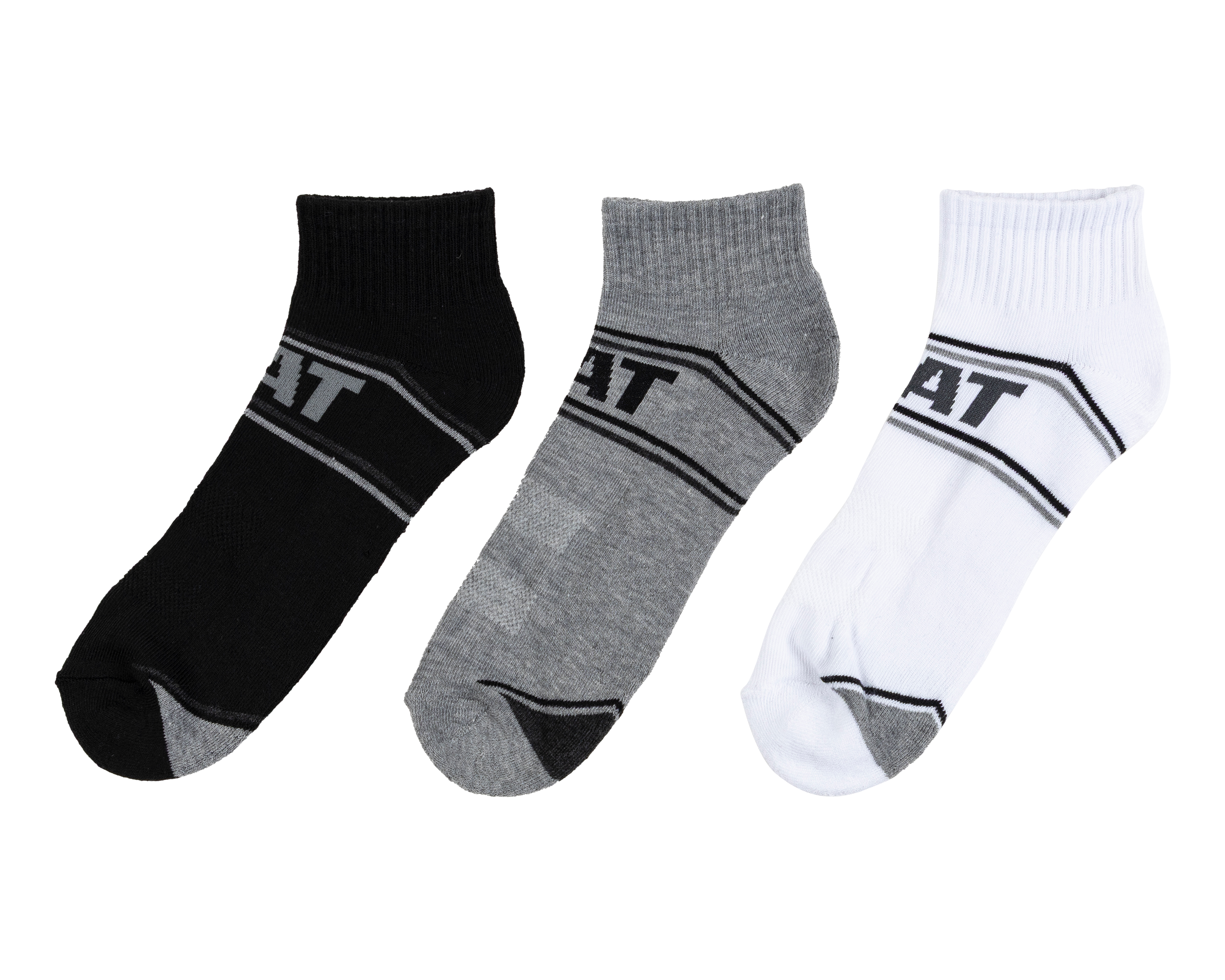 Calcetas Deportivas CAT para Hombre 3 Pares
