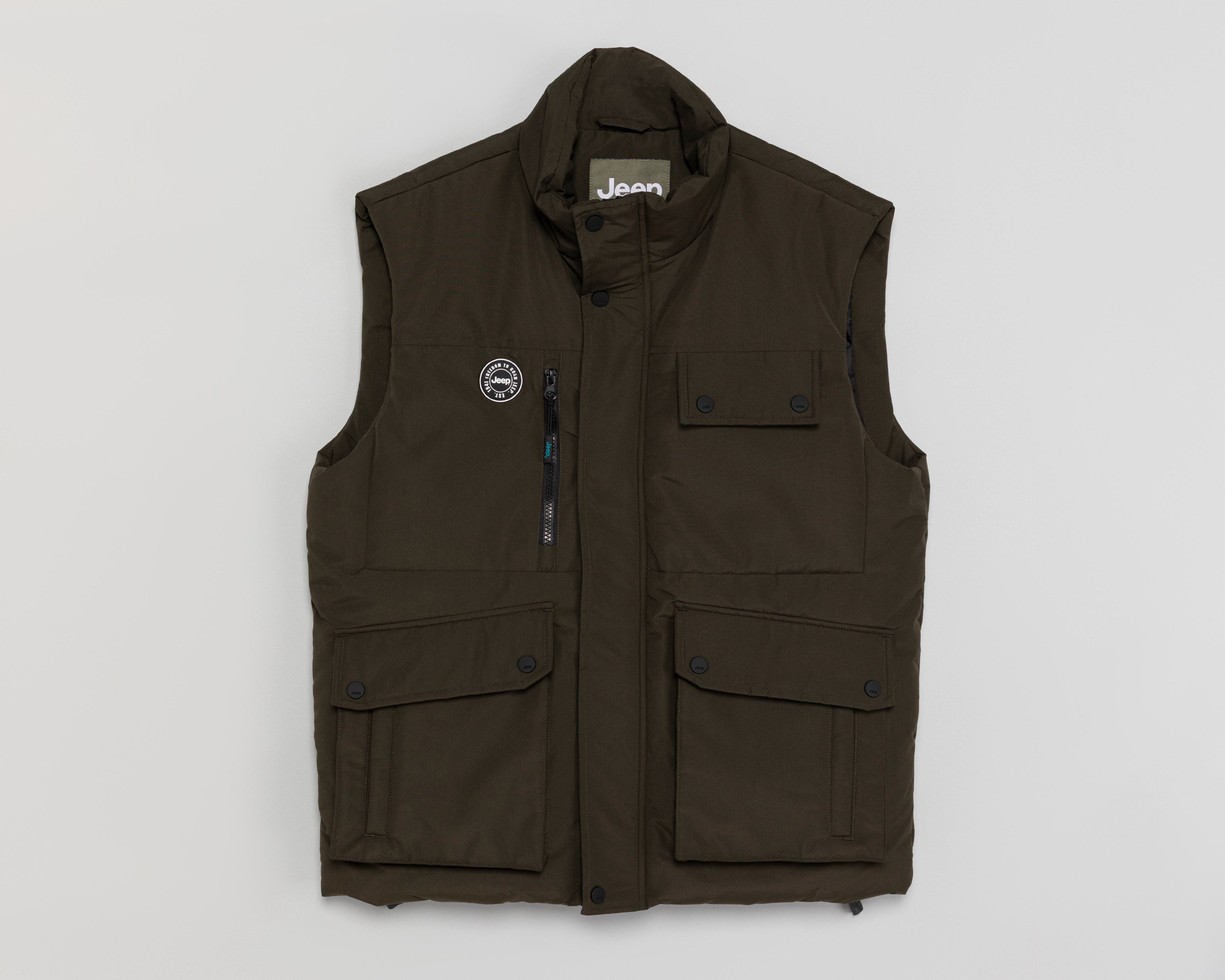 Chaleco Capitonado Jeep para Hombre