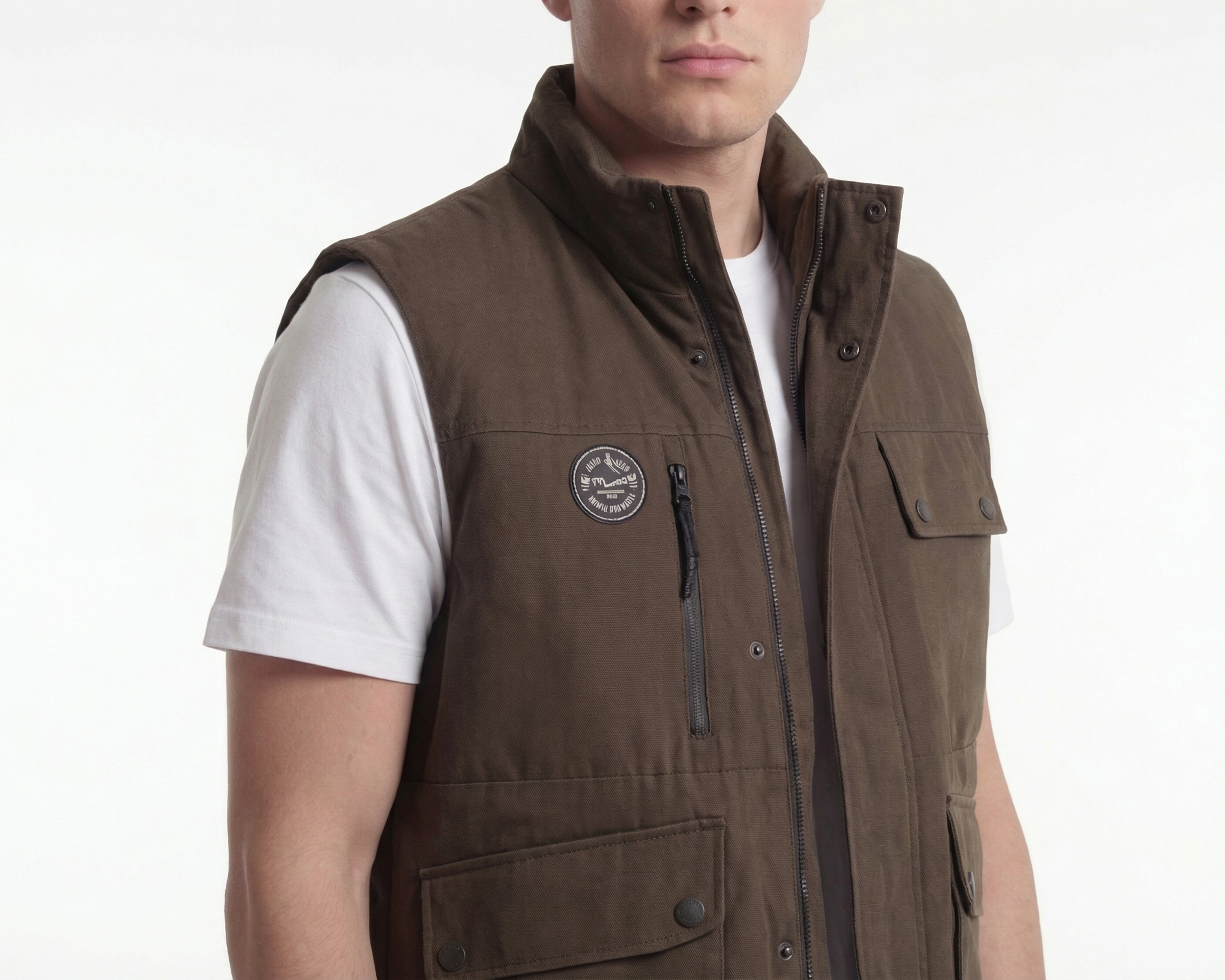 Foto 4 | Foto 4 | Chaleco Capitonado Jeep para Hombre