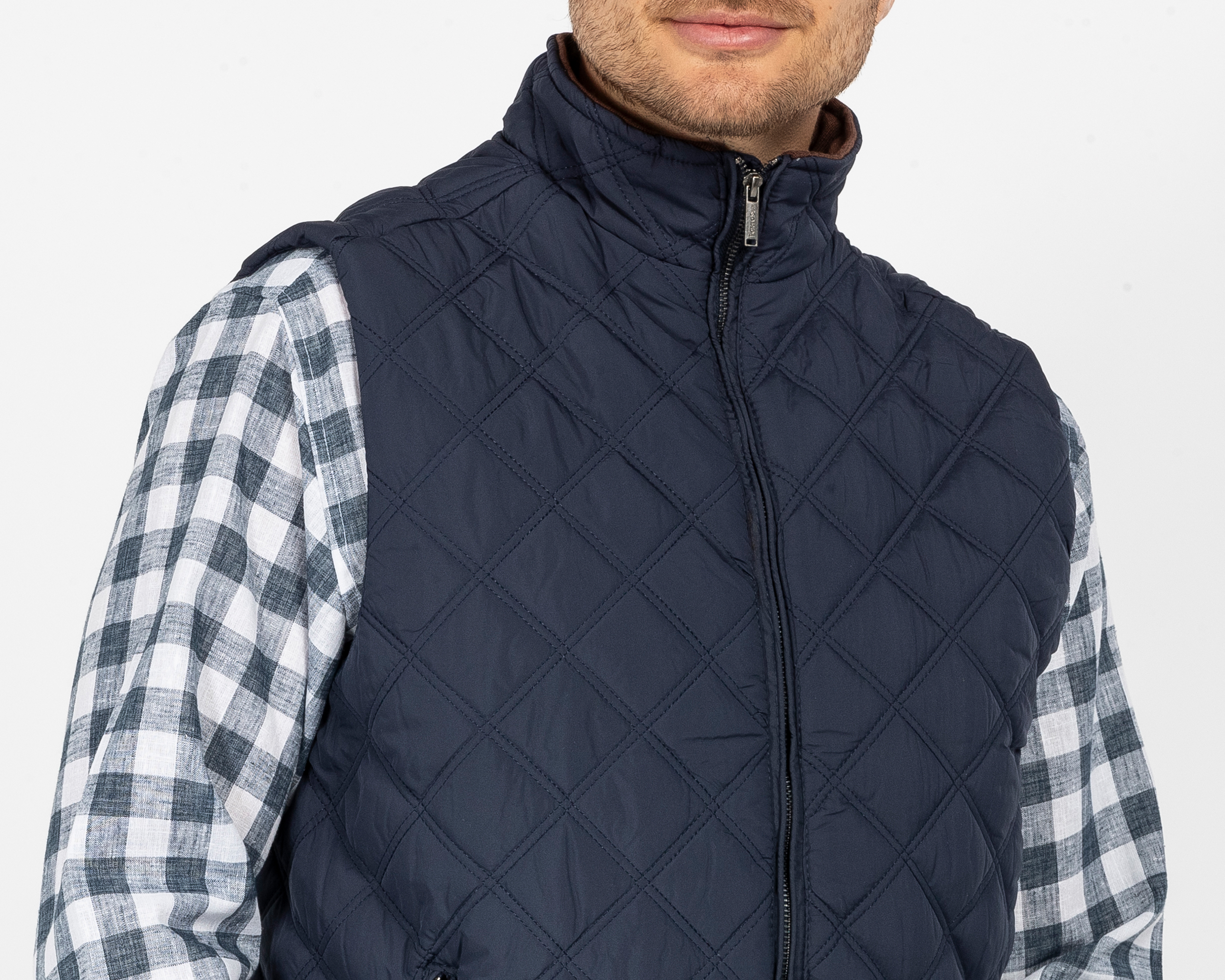 Foto 4 pulgar | Foto 3 | Chaleco Capitonado Porto Sur para Hombre