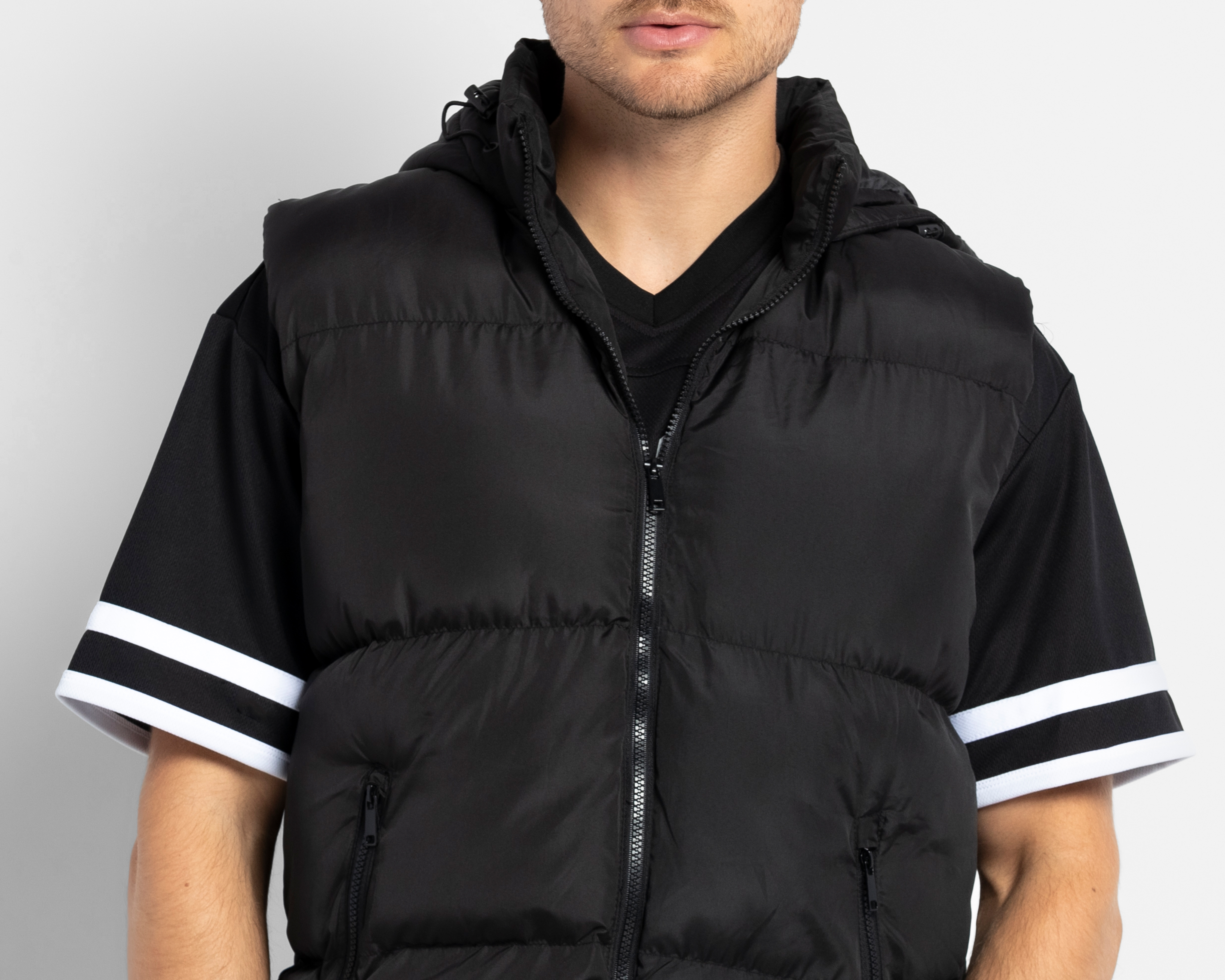 Foto 5 pulgar | Foto 4 | Chaleco con Capucha Strona para Hombre