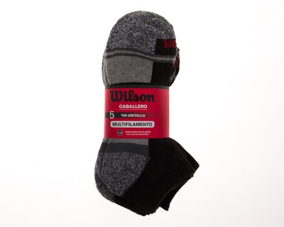 Foto 3 | Foto 3 | Calcetas Tines Deportivas Wilson para Hombre 5 Pares