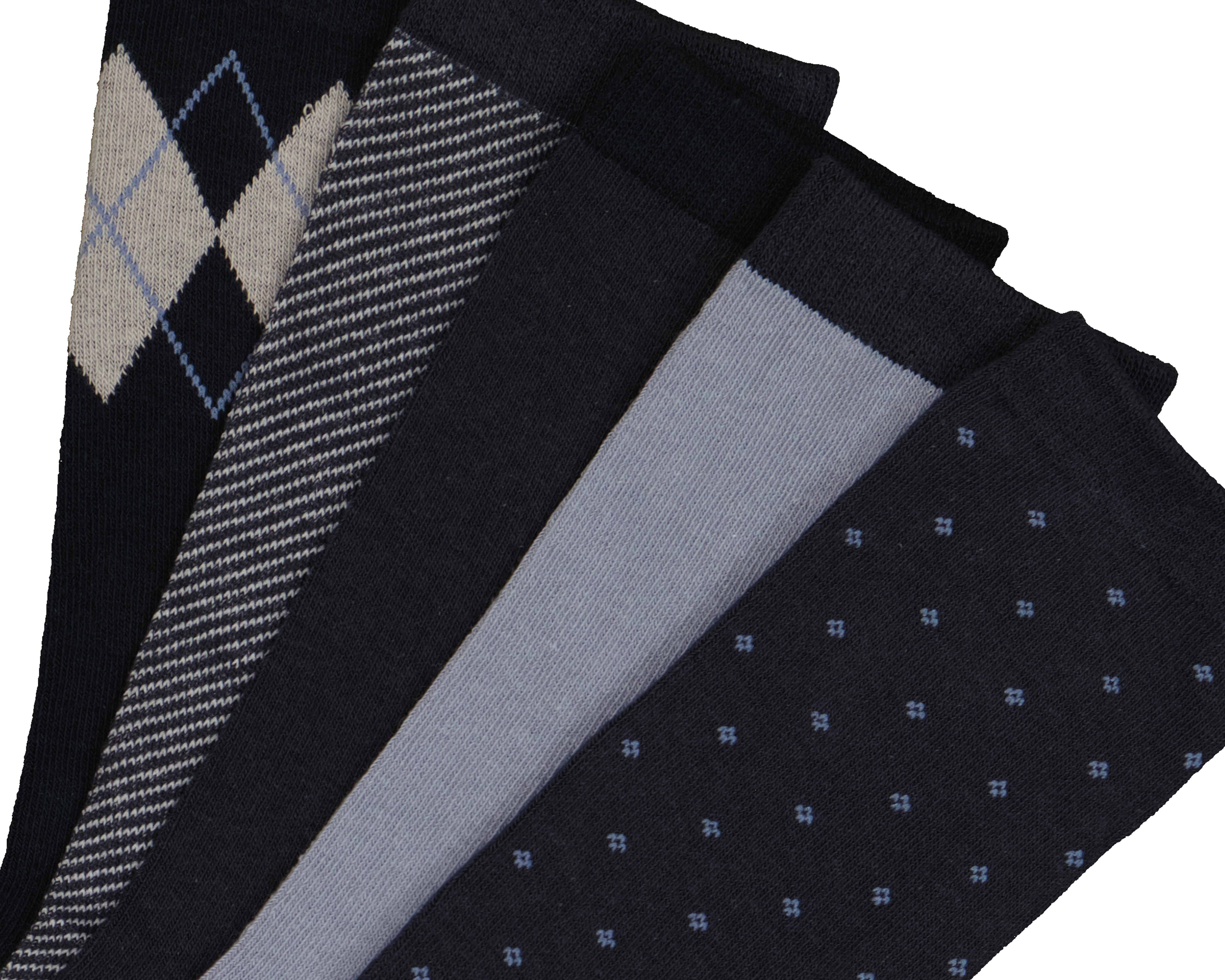 Foto 3 pulgar | Foto 2 | Calcetas de Vestir Wall Street para Hombre 5 Pares