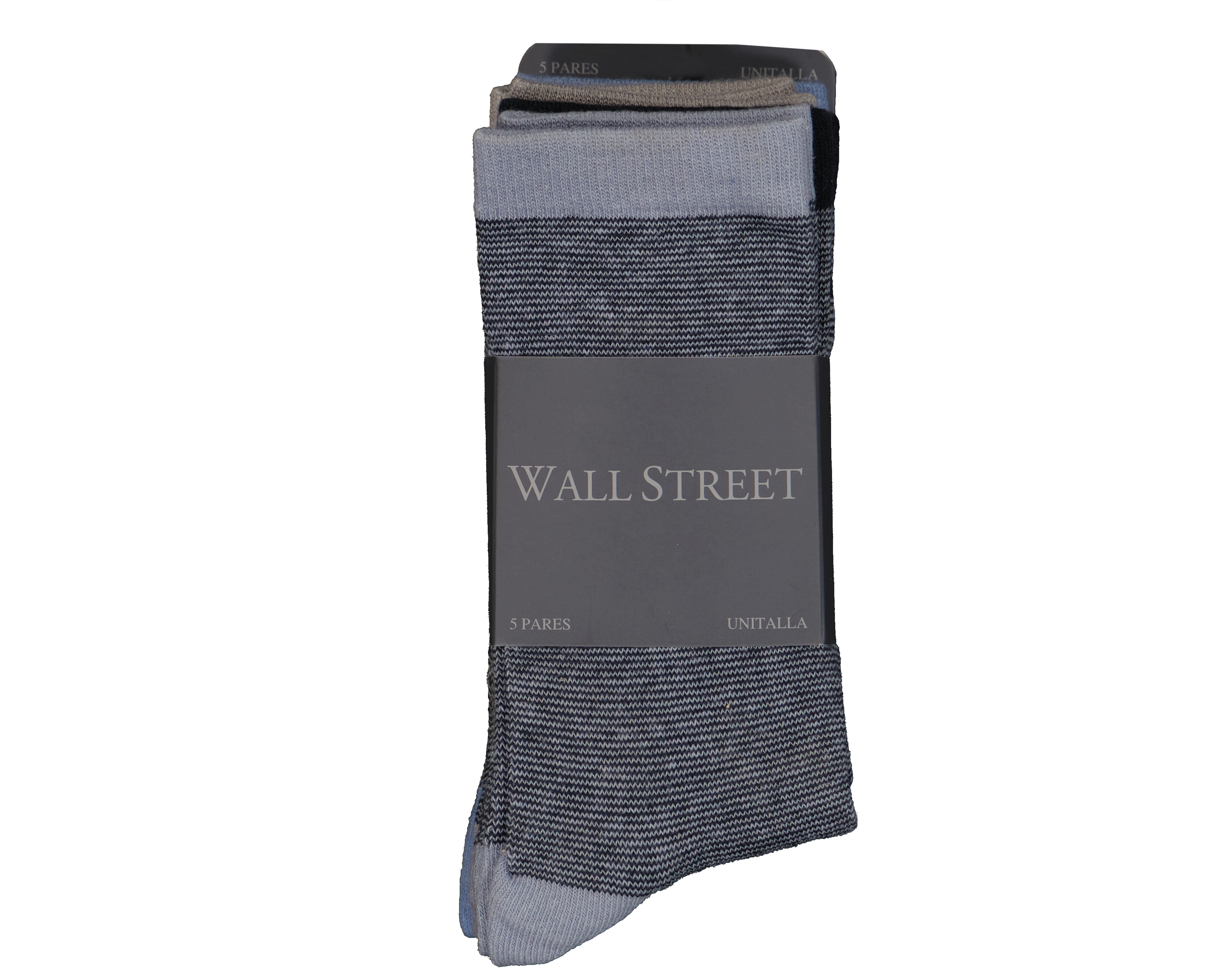 Foto 4 pulgar | Foto 3 | Calcetas de Vestir Wall Street para Hombre 5 Pares
