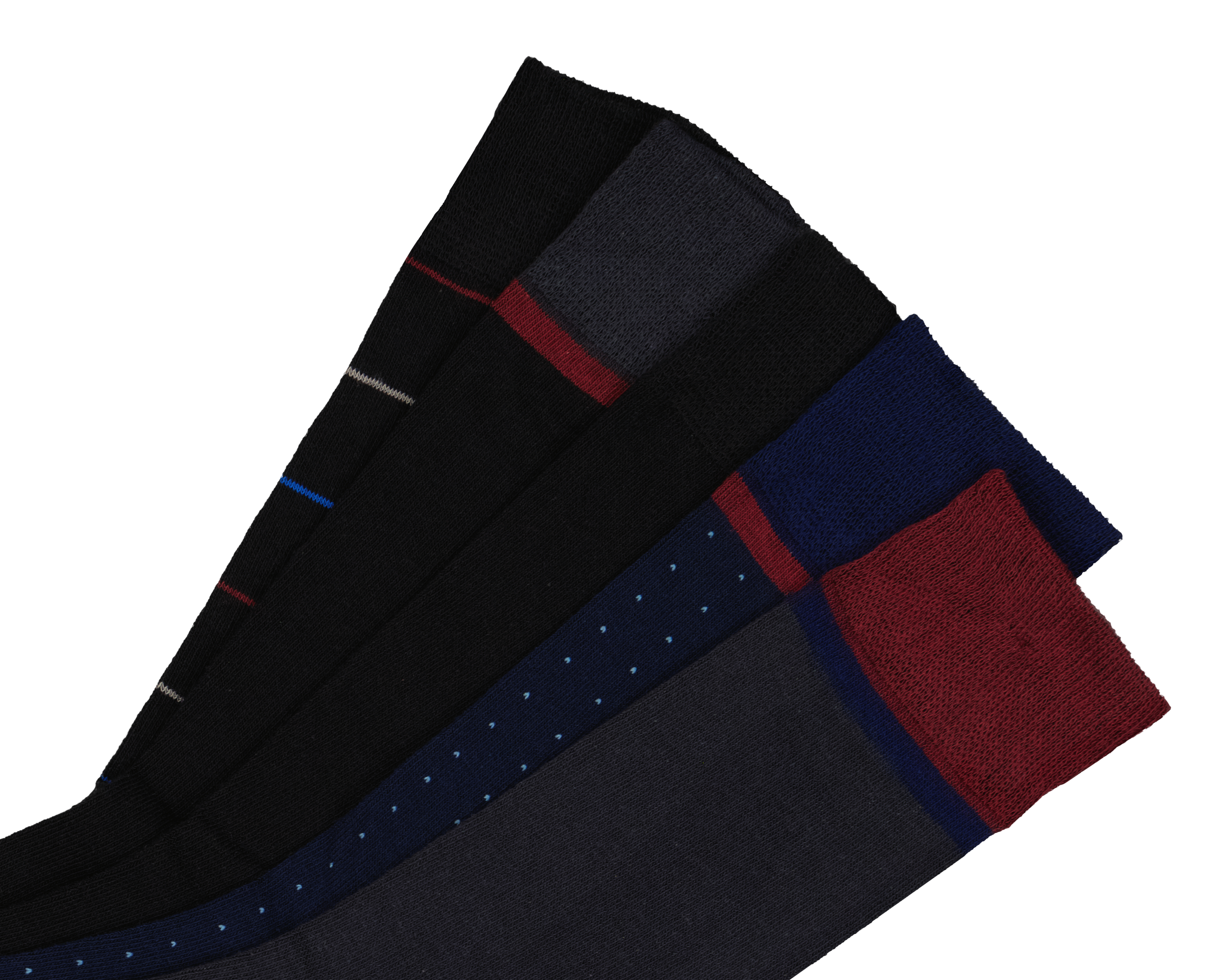 Foto 3 pulgar | Foto 2 | Calcetas de Vestir Wall Street para Hombre 5 Pares