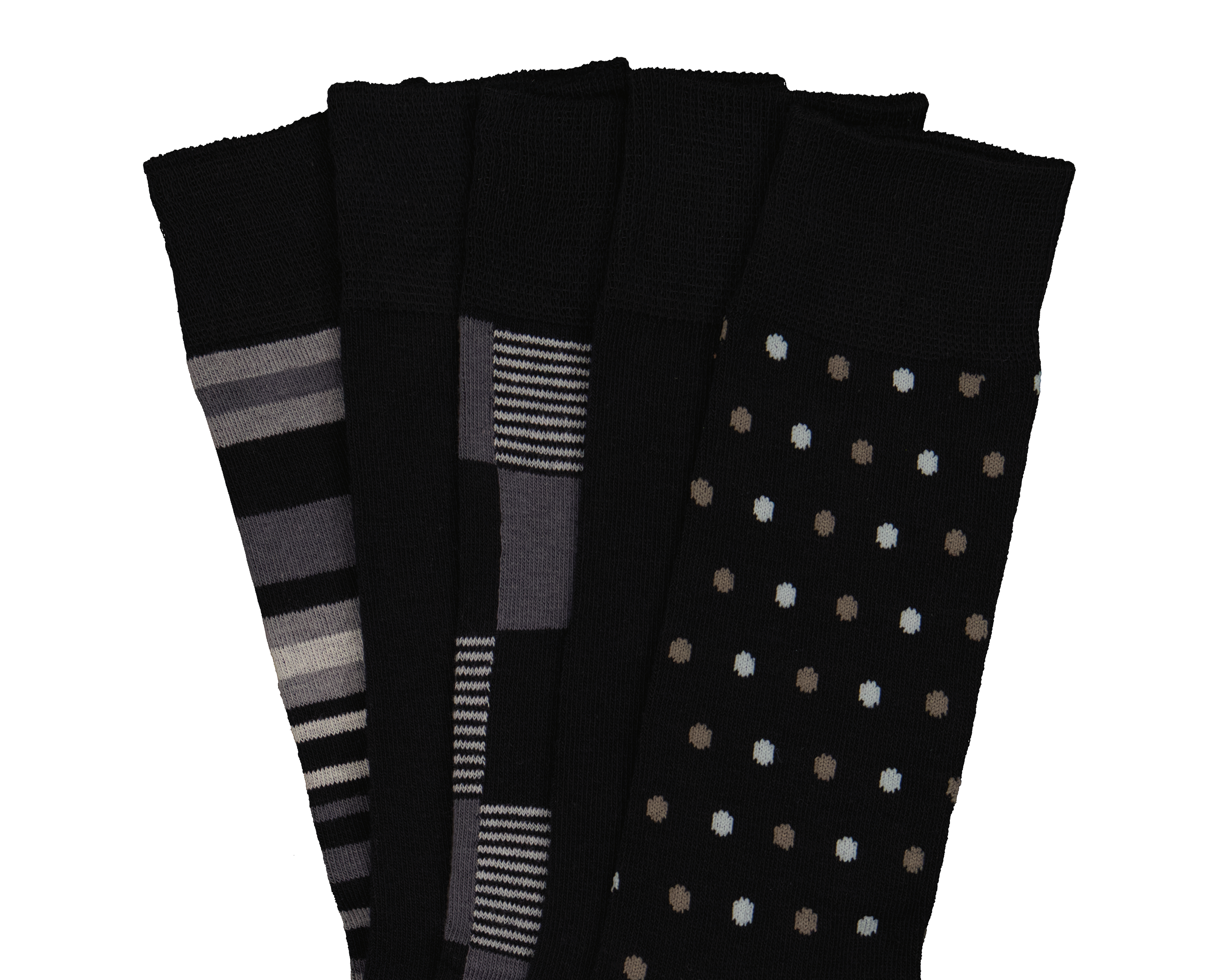 Foto 3 pulgar | Foto 2 | Calcetas de Vestir Wall Street para Hombre 5 Pares