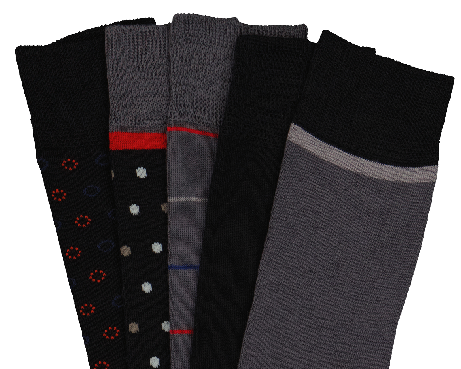 Foto 3 pulgar | Foto 2 | Calcetas de Vestir Wall Street para Hombre 5 Pares