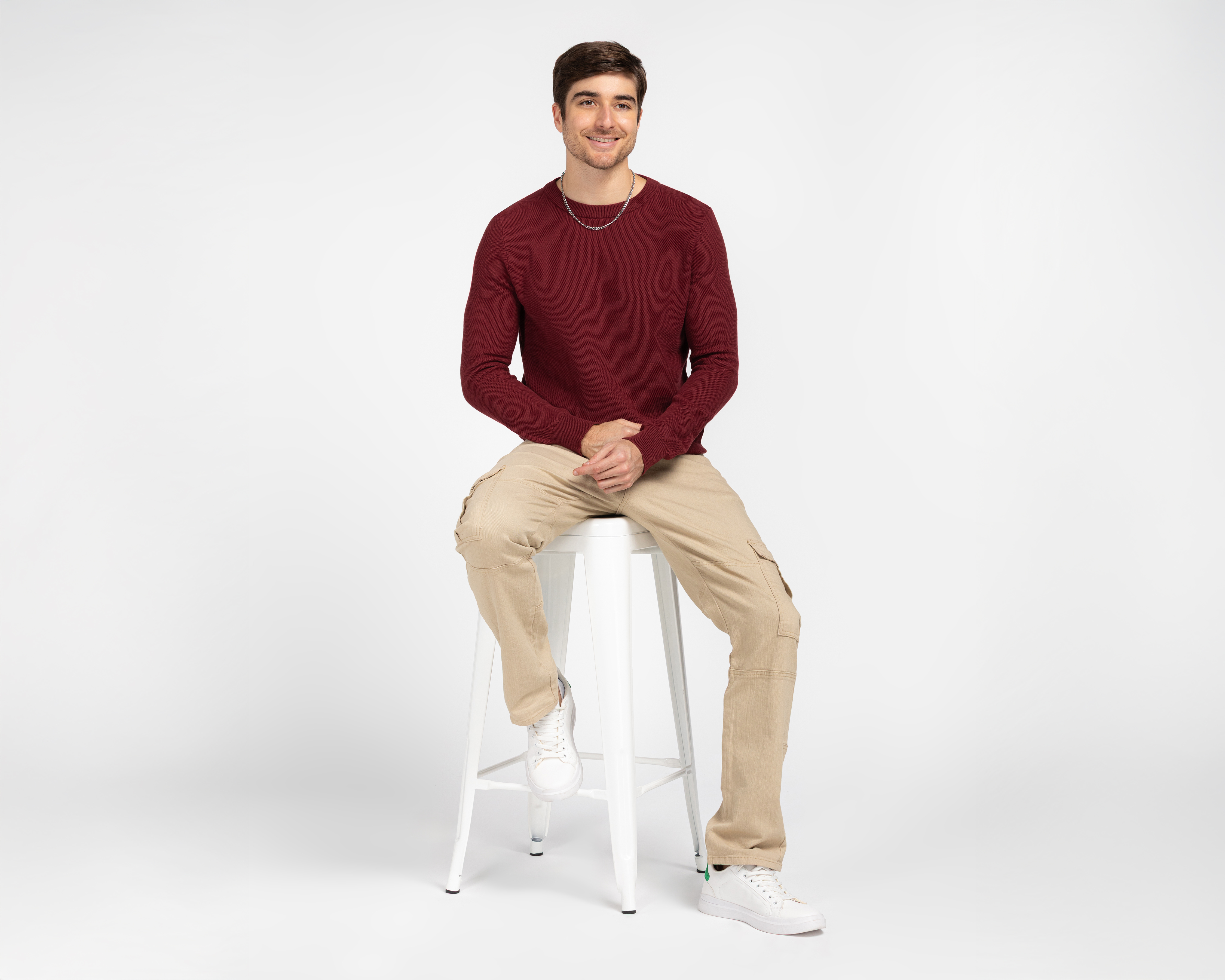 Foto 2 | Foto 2 | Suéter Cuello Redondo Refill para Hombre