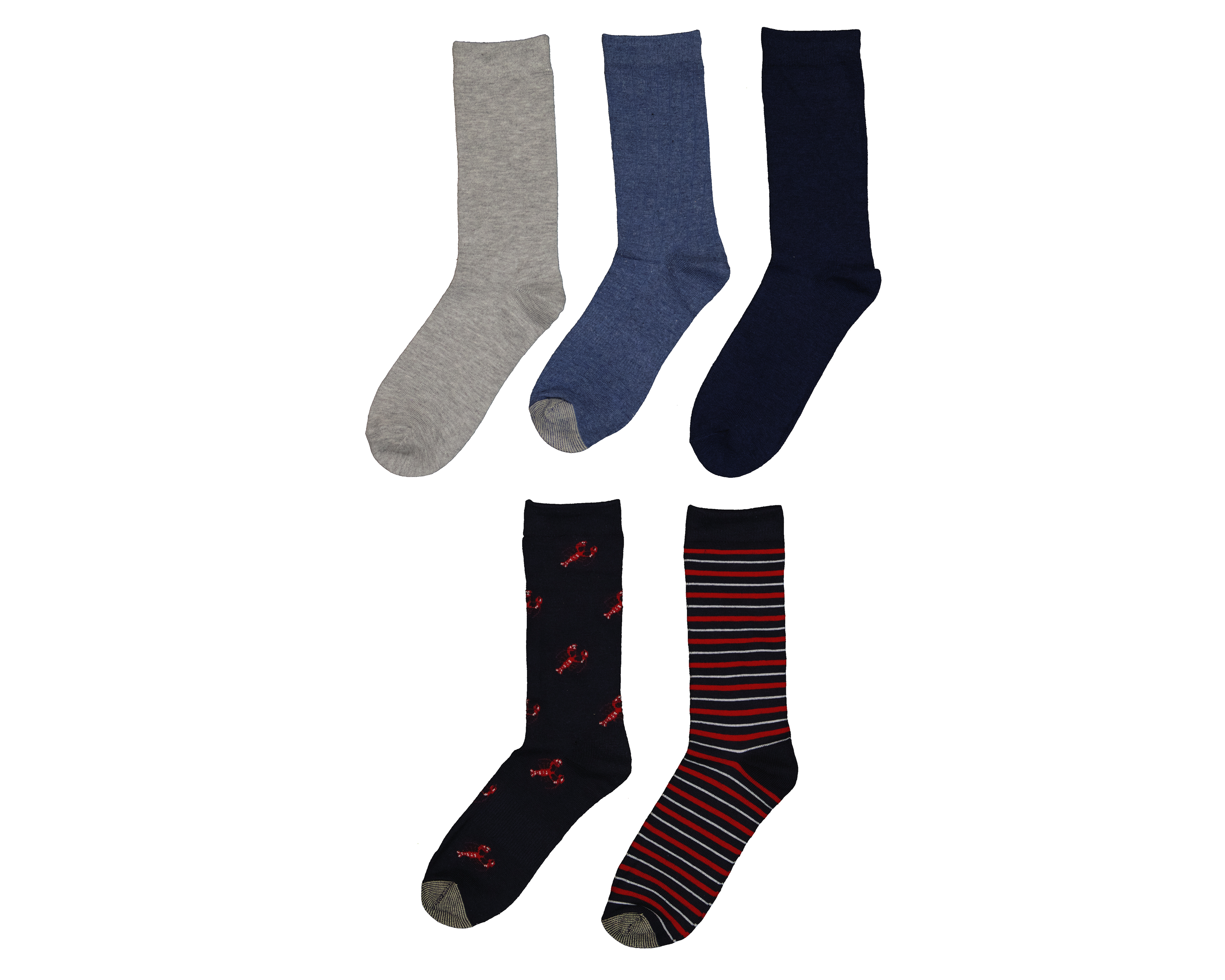 Foto 1 | Foto 1 | Calcetas de Vestir Wall Street para Hombre 5 Pares