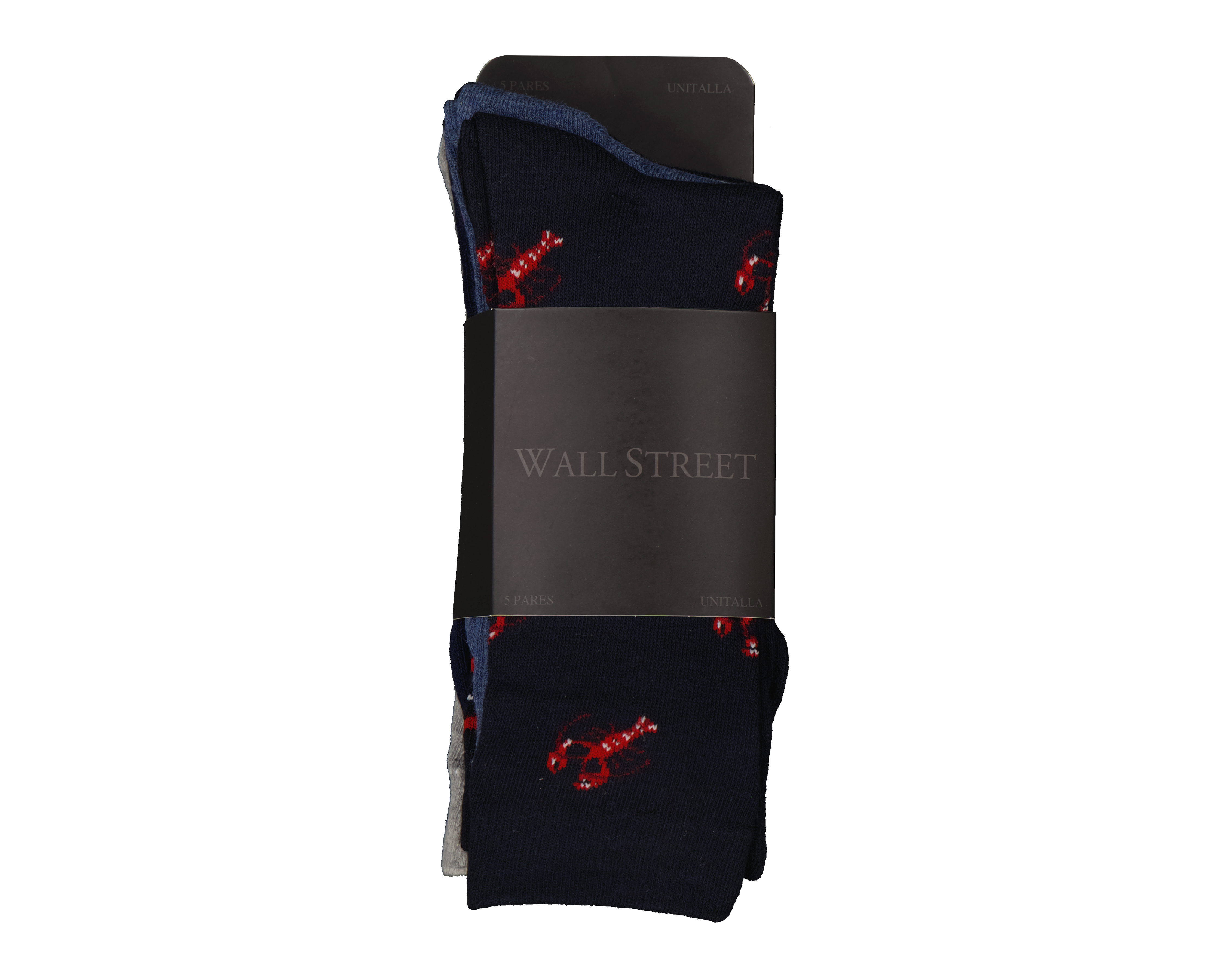 Foto 4 pulgar | Foto 3 | Calcetas de Vestir Wall Street para Hombre 5 Pares