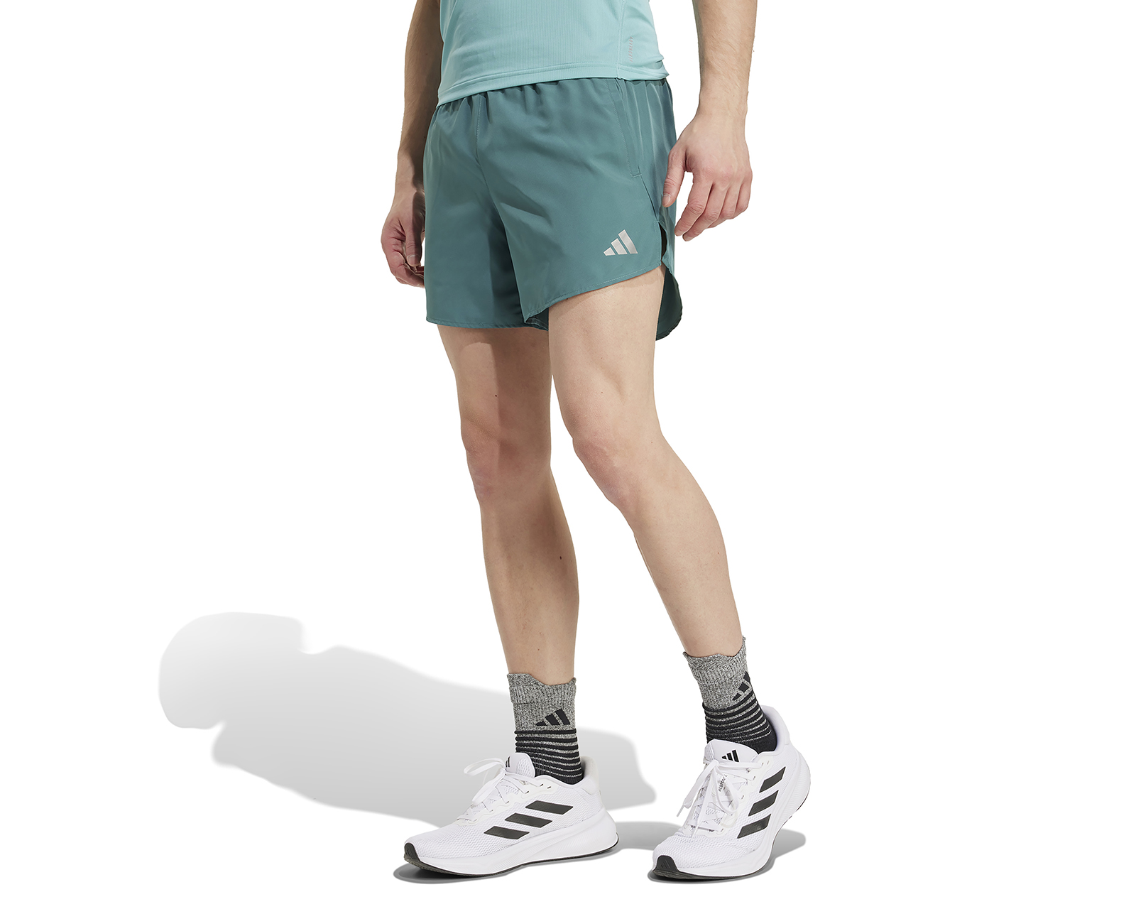 Foto 2 pulgar | Foto 1 | Short para Correr Adidas Run It Aeroready para Hombre