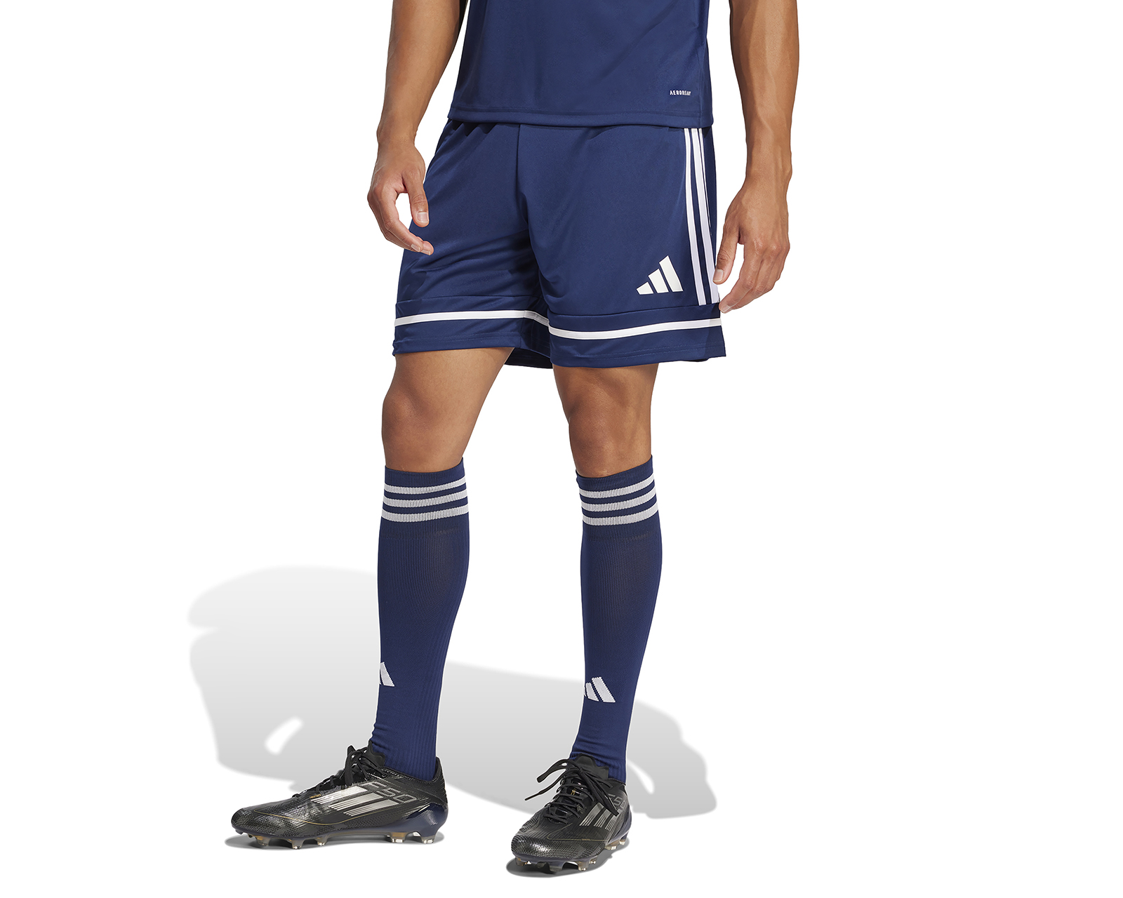 Foto 2 pulgar | Foto 1 | Short para Futbol Adidas Squadra 25 Aeroready para Hombre