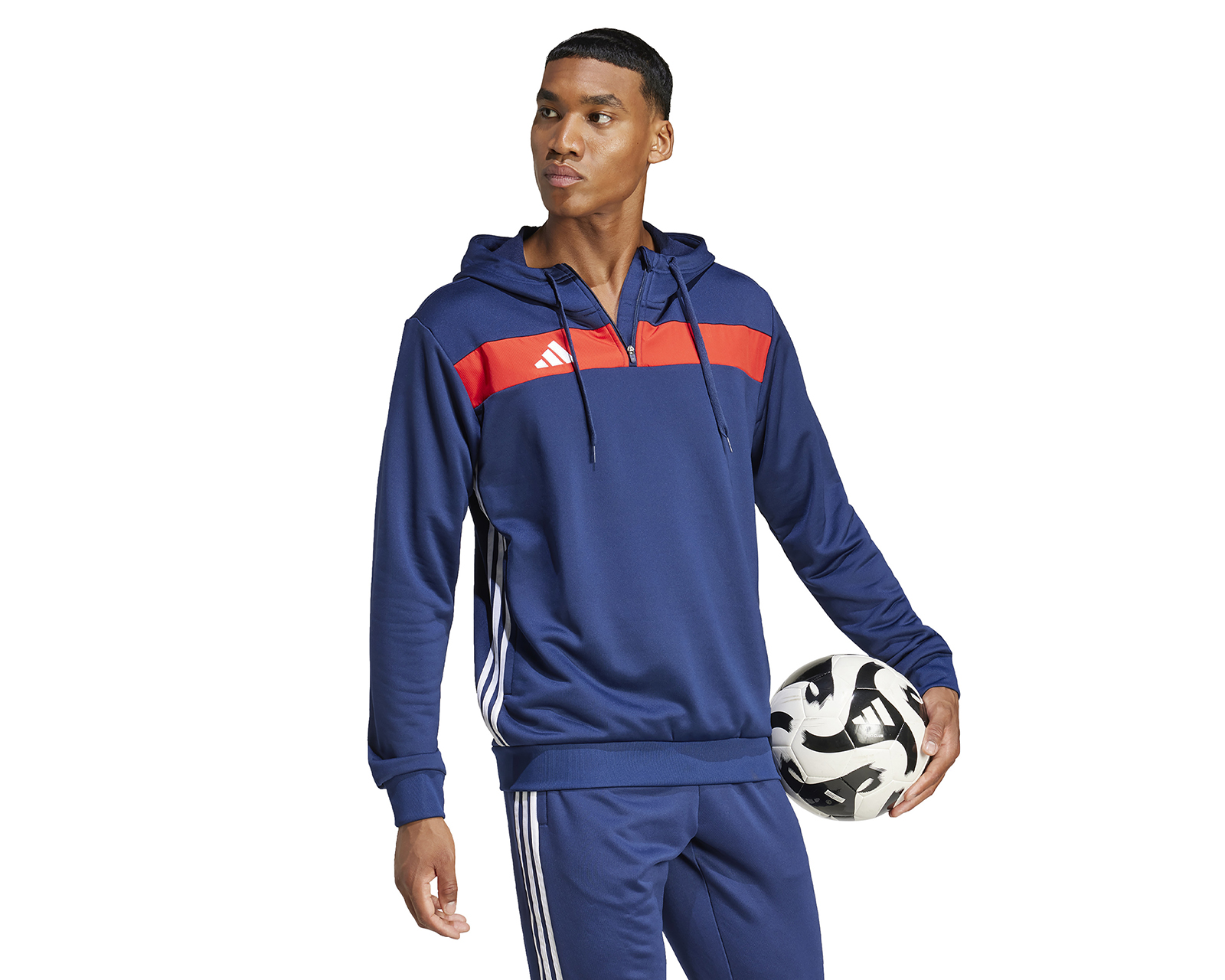 Foto 2 pulgar | Foto 1 | Sudadera para Futbol Adidas Tiro 25 Essentials para Hombre