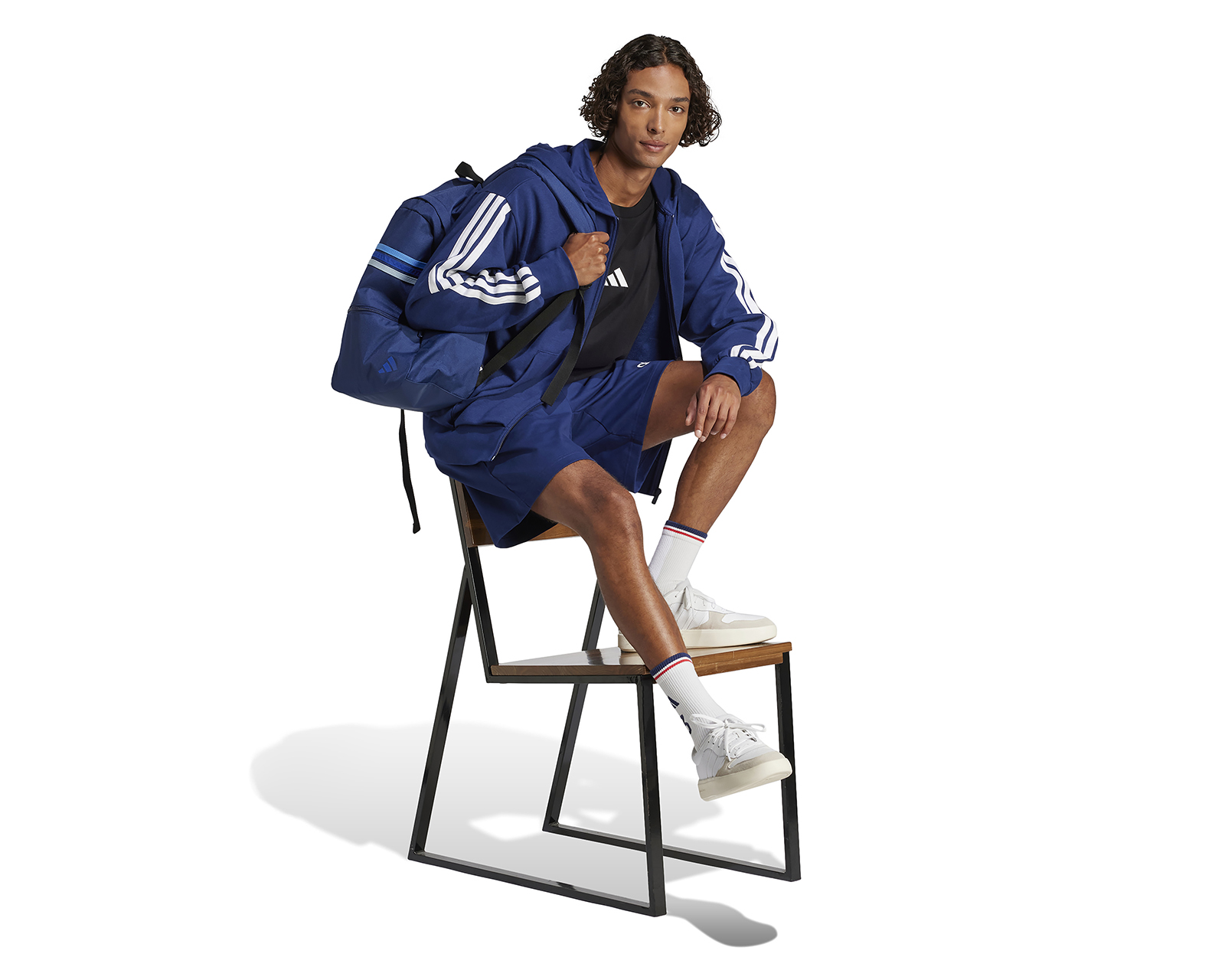 Foto 7 pulgar | Foto 6 | Sudadera Deportiva Adidas Essentials para Hombre