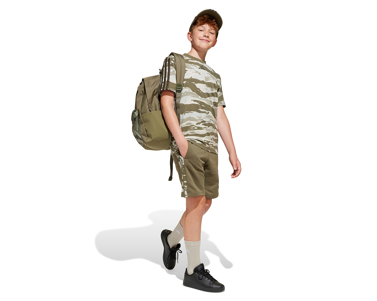 Foto 8 pulgar | Foto 7 | Mochila Adidas Classic Back To School Verde