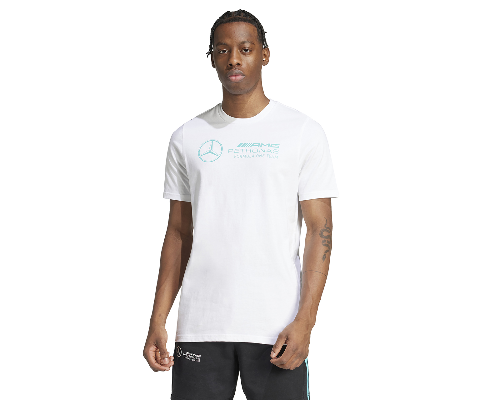 Foto 2 pulgar | Foto 1 | Playera Mercedes AMG Petronas Formula One Team Adidas para Hombre