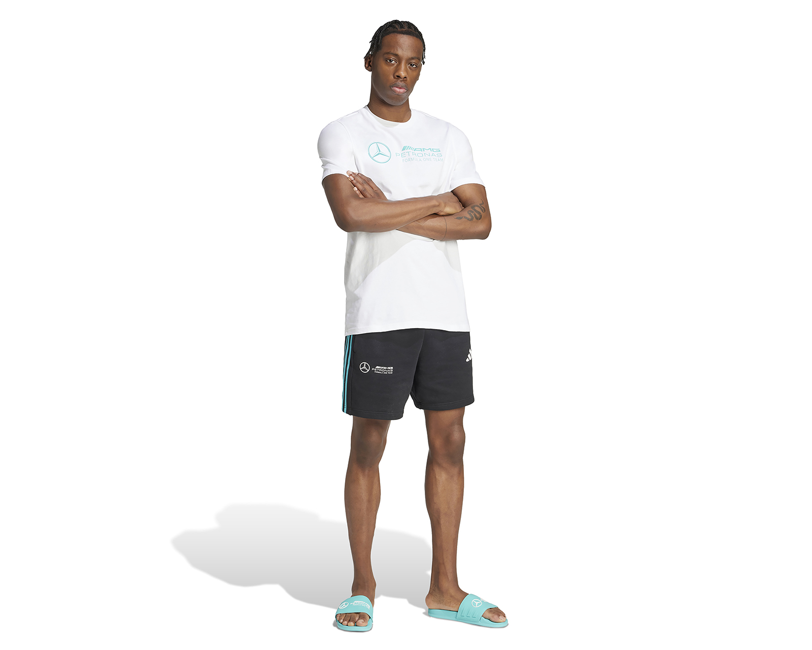 Foto 7 pulgar | Foto 6 | Playera Mercedes AMG Petronas Formula One Team Adidas para Hombre