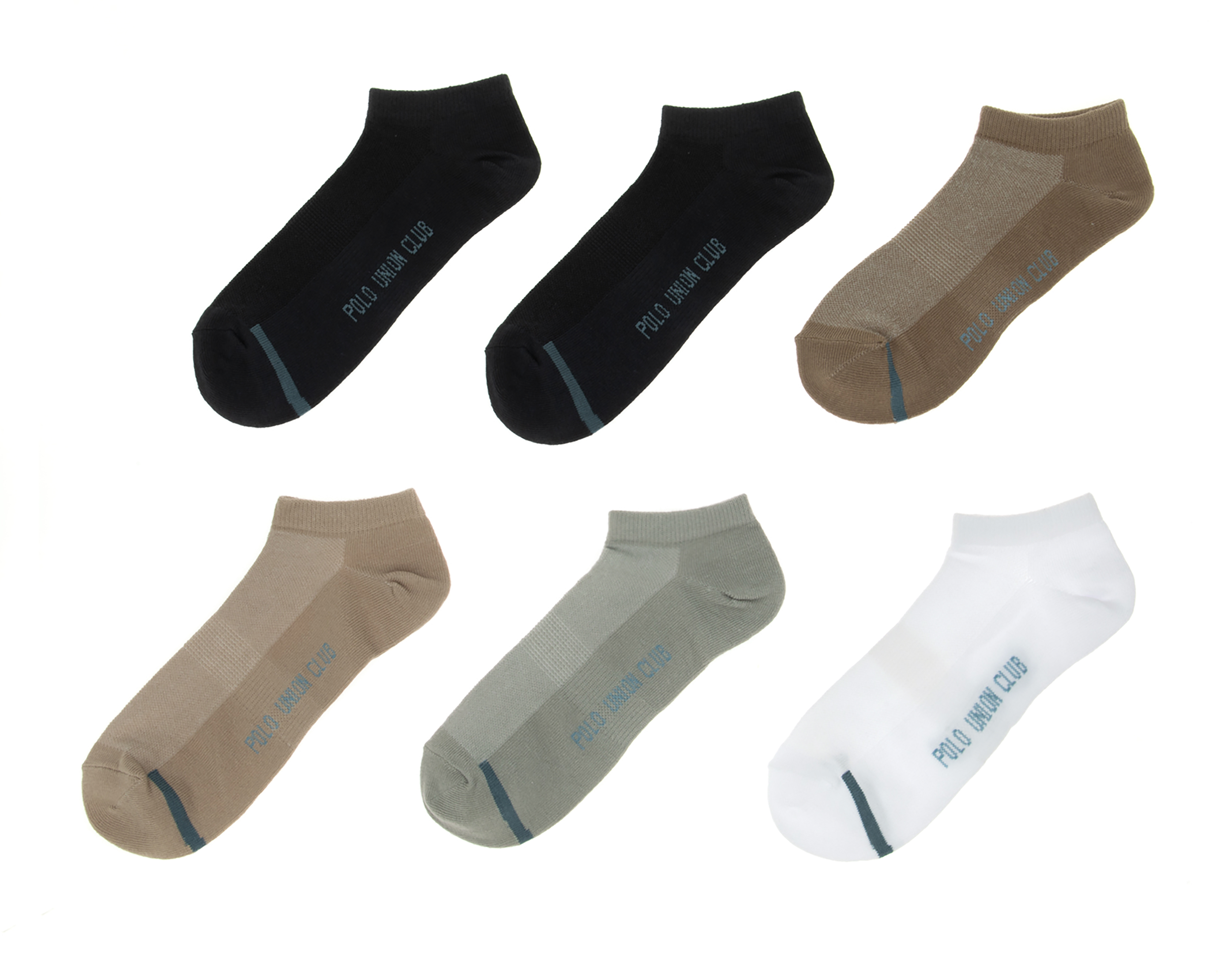 Foto 1 | Foto 1 | Calcetas Cortas Polo Union Club para Hombre 6 Pares