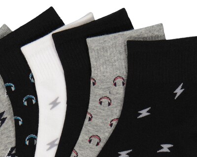 Foto 2 | Foto 2 | Calcetas Cortas Refill para Hombre 6 Pares