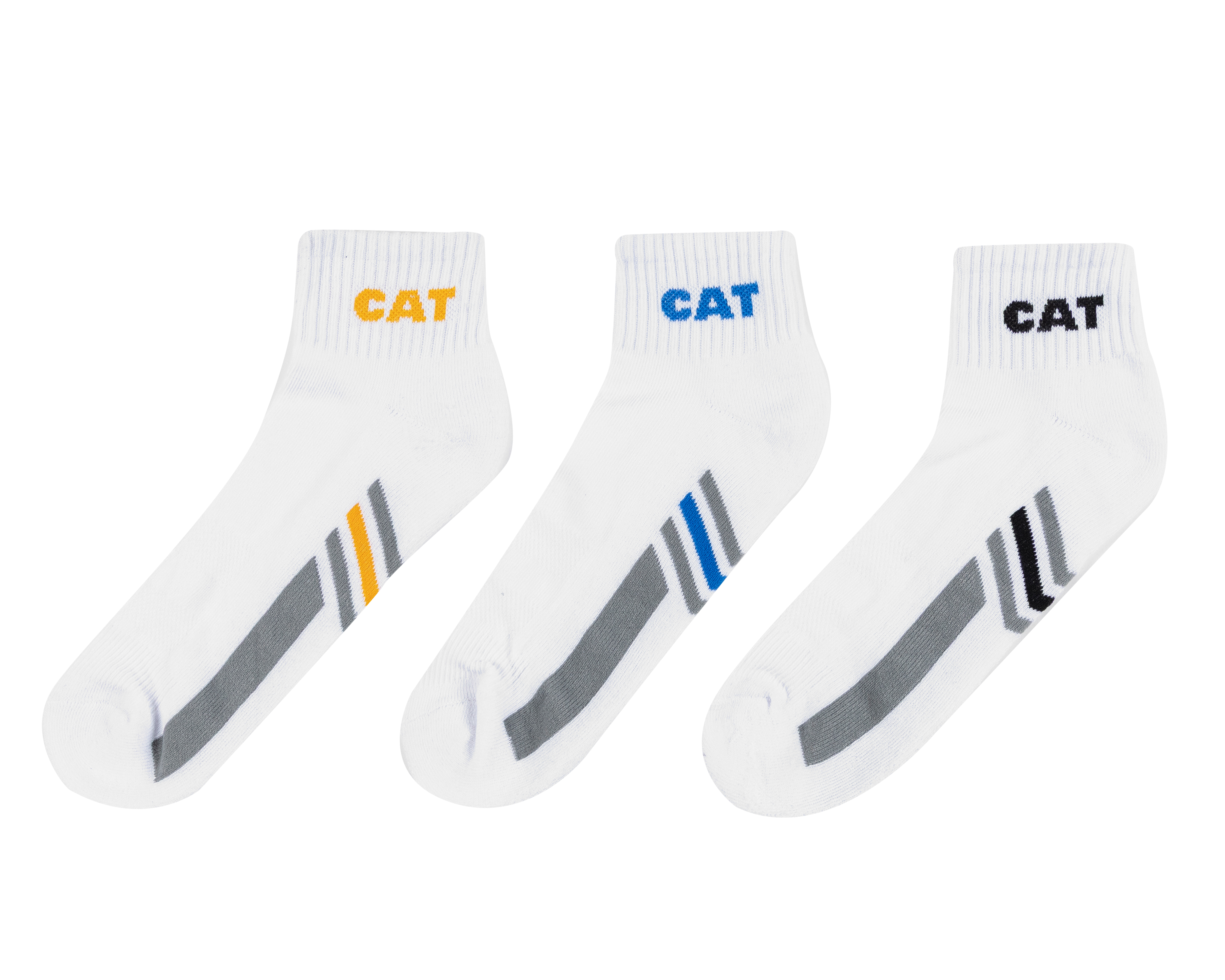 Foto 2 pulgar | Foto 1 | Calcetas CAT para Hombre 3 Pares