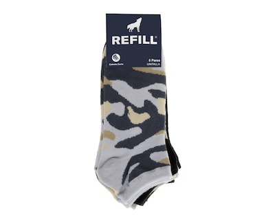 Foto 3 | Foto 3 | Calcetas Refill para Hombre 6 Pares