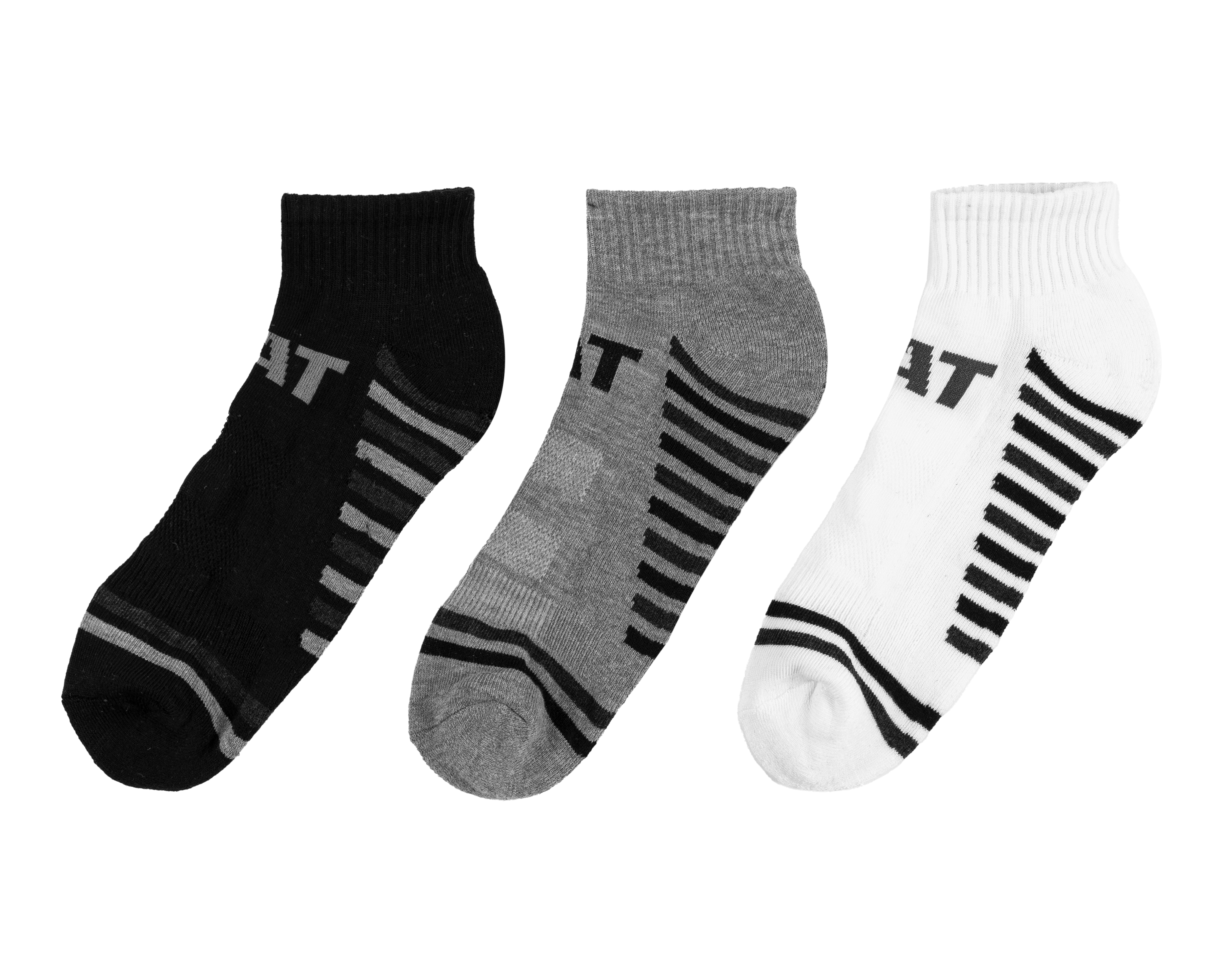 Foto 2 pulgar | Foto 1 | Calcetas CAT para Hombre 3 Pares