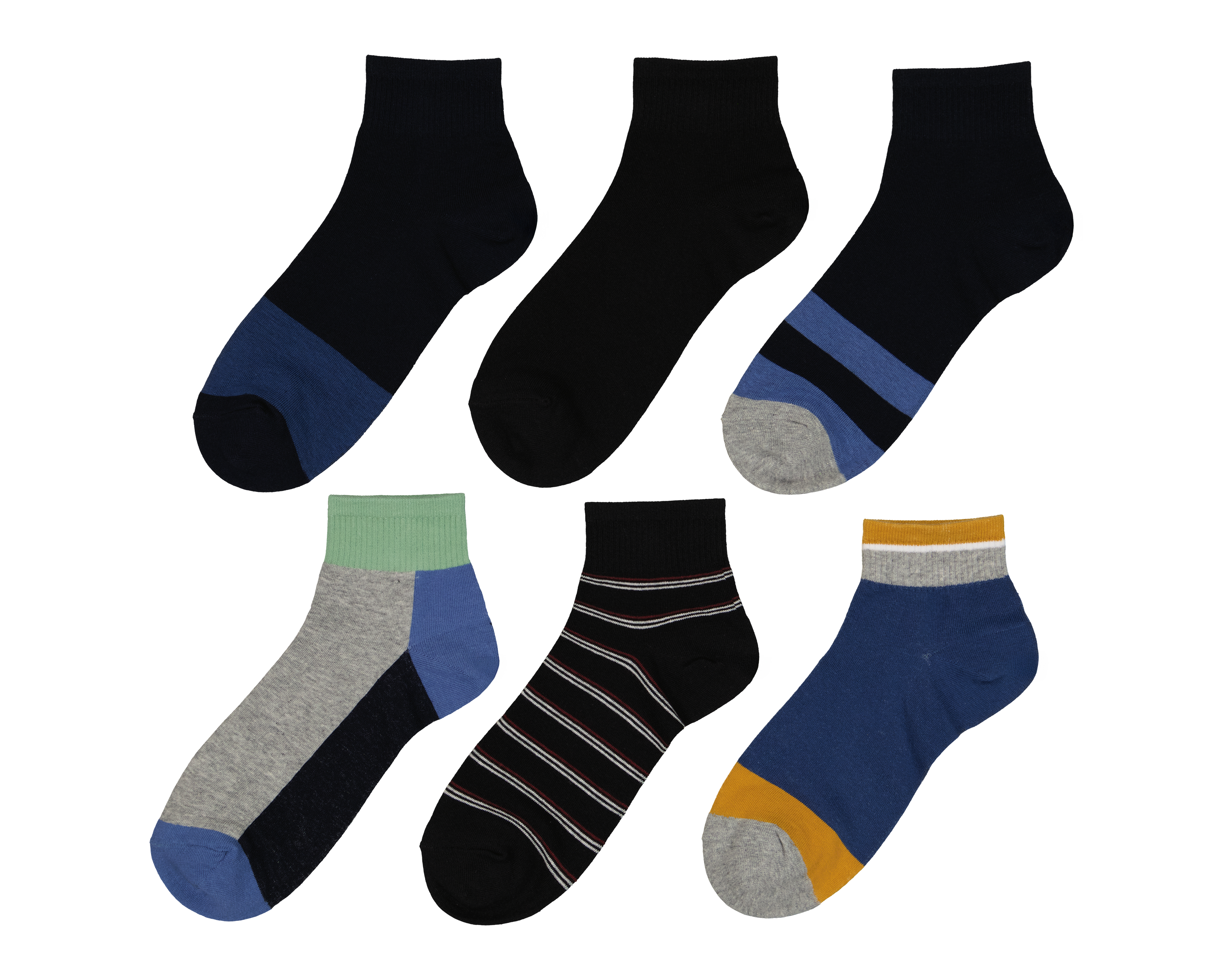 Foto 1 | Foto 1 | Calcetas Cortas Refill para Hombre 6 Pares