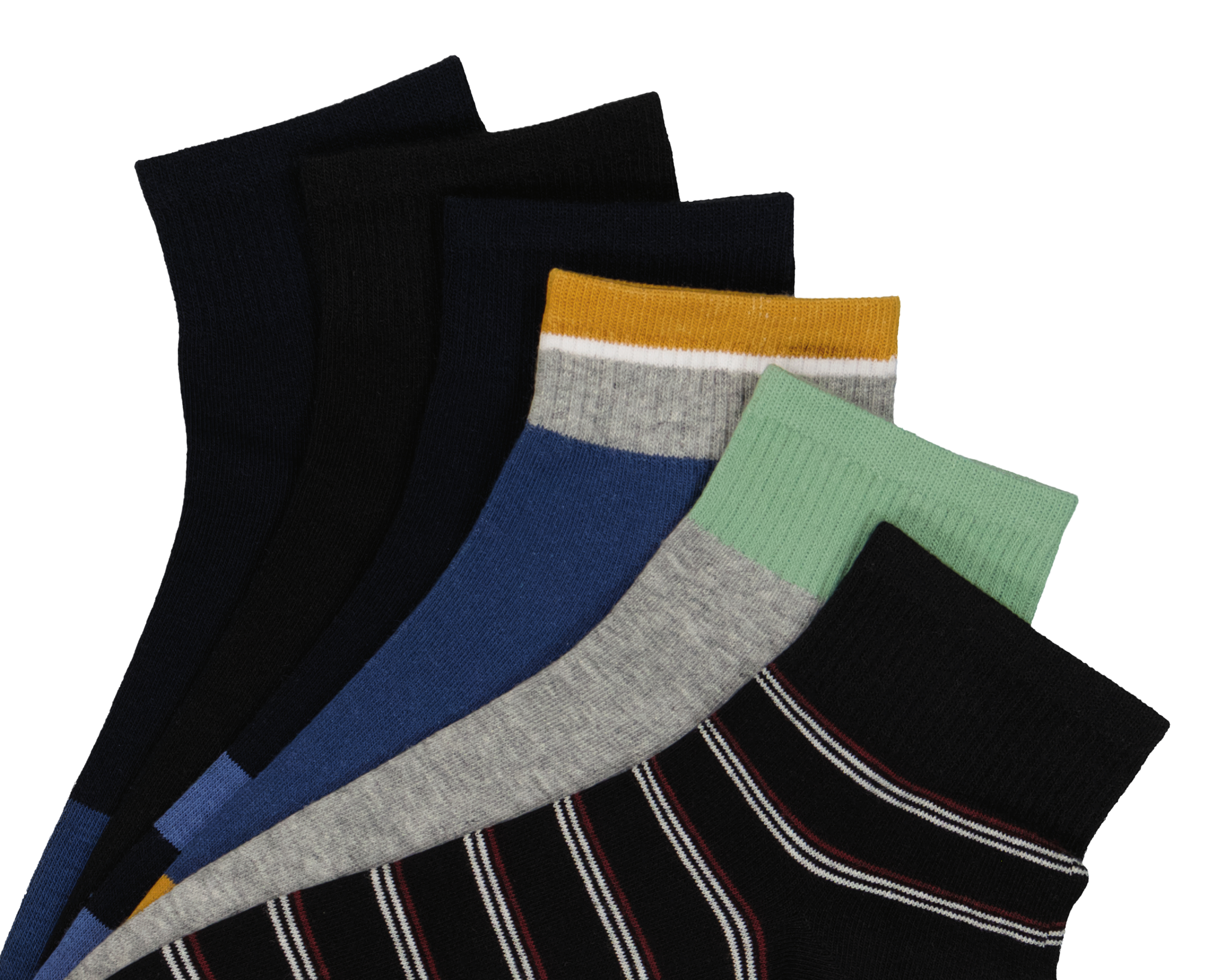 Foto 3 pulgar | Foto 2 | Calcetas Cortas Refill para Hombre 6 Pares