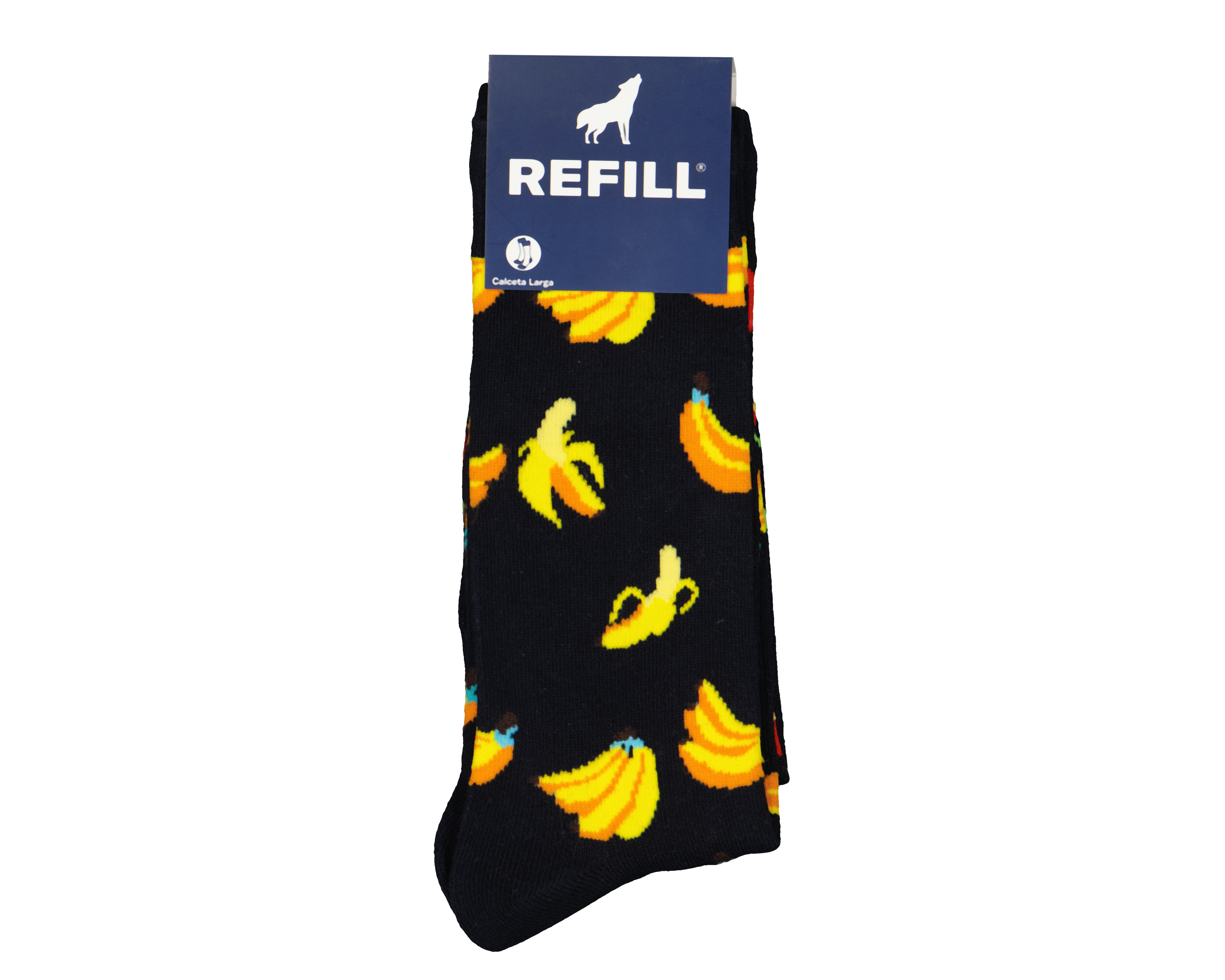 Foto 4 pulgar | Foto 3 | Calcetas Largas Refill para Hombre 2 Pares