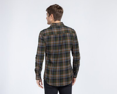 Foto 3 | Foto 3 | Camisa Casual de Algodón Refill Regular Fit a Cuadros para Hombre