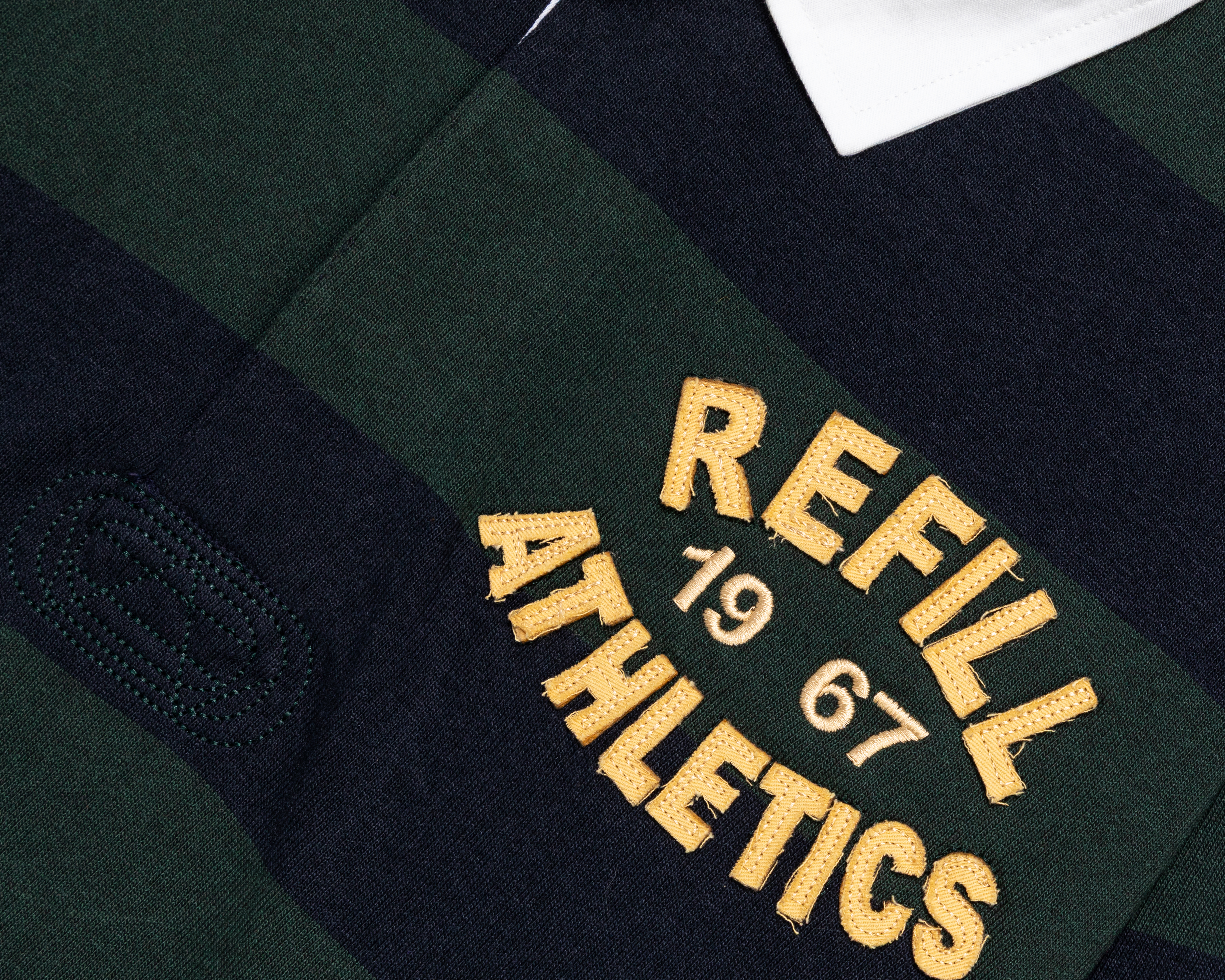 Foto 3 | Foto 3 | Playera Polo Refill Manga Larga Verde para Hombre