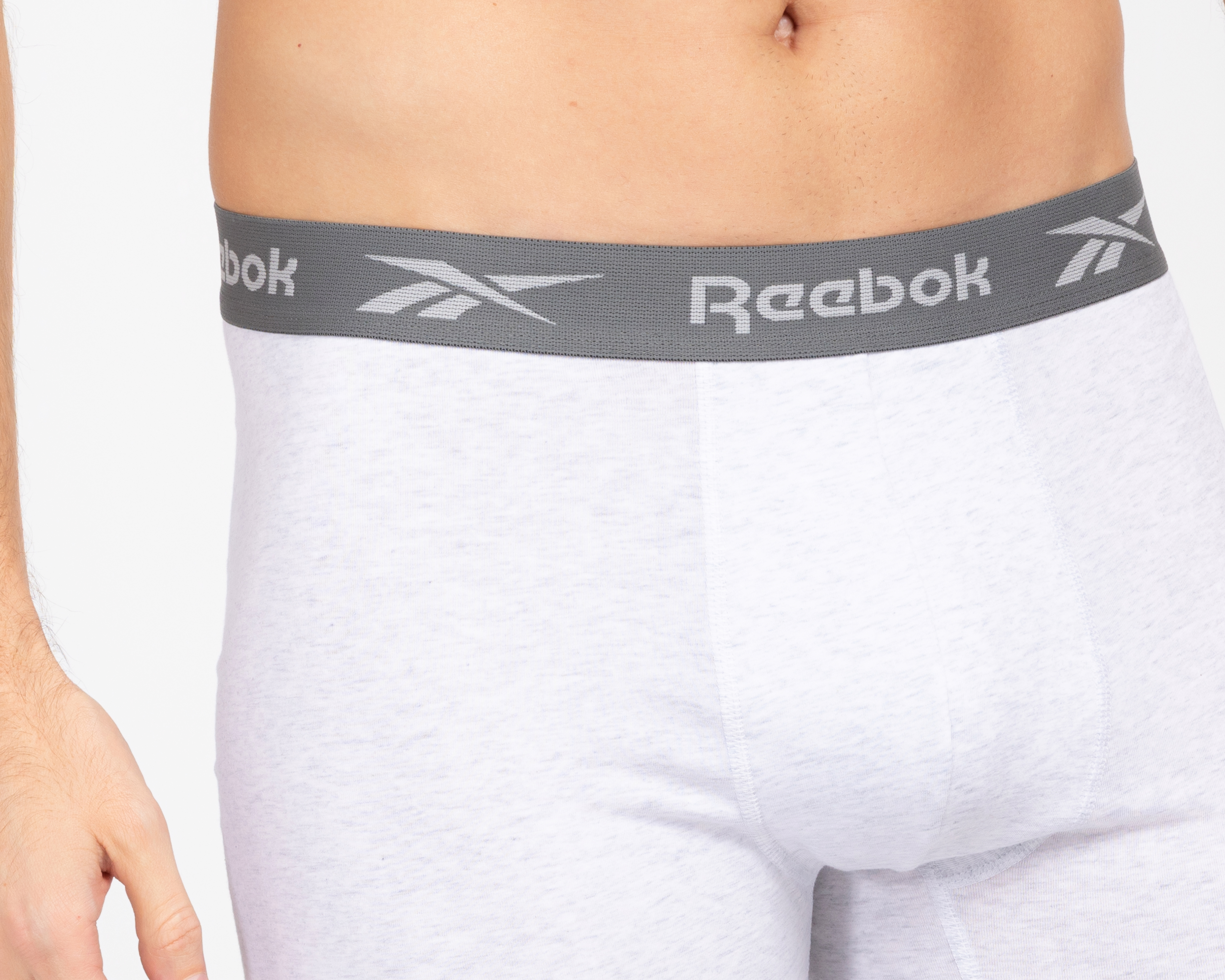 Foto 4 | Foto 4 | Bóxer Corto Reebok para Hombre 3 Piezas