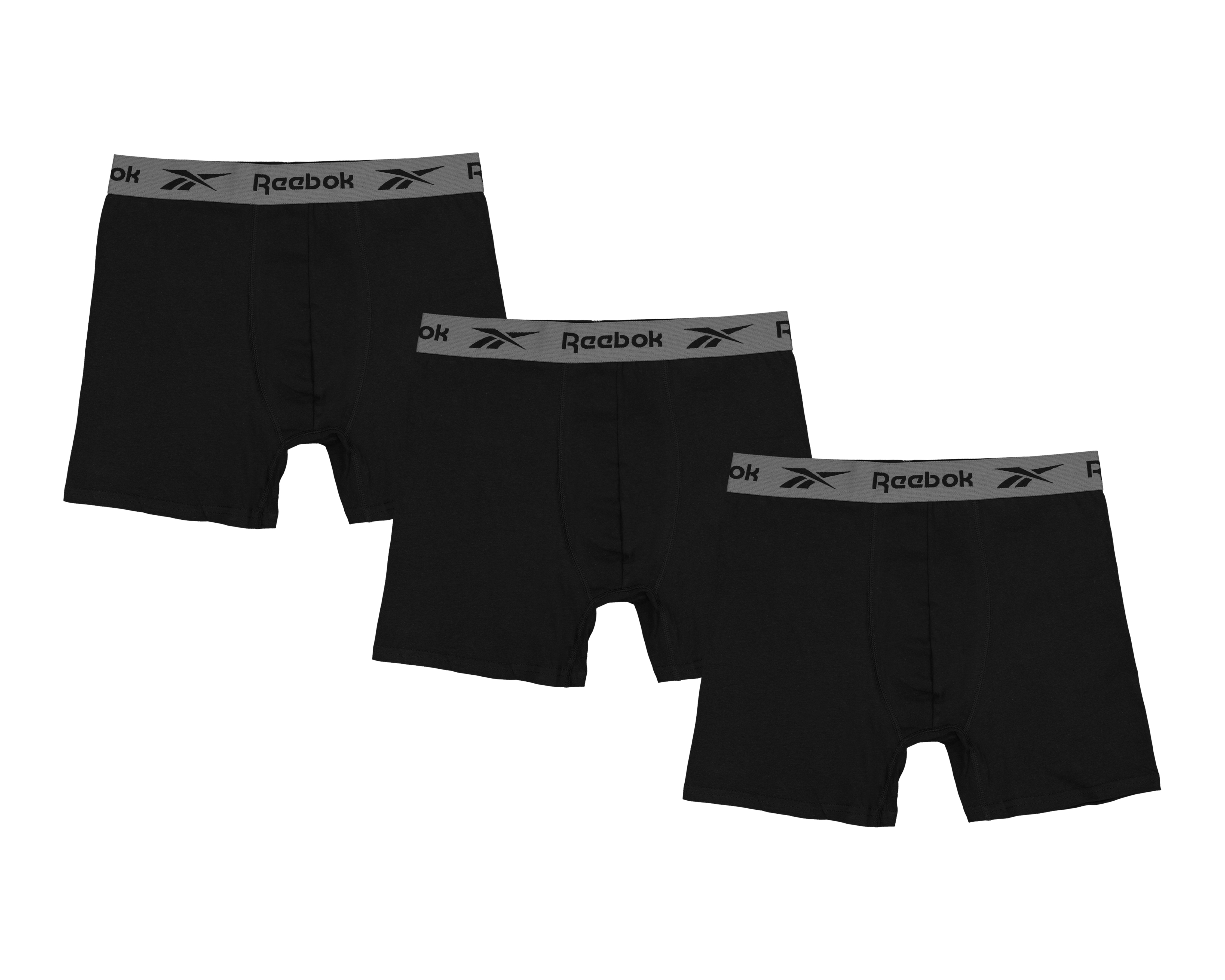 Foto 2 pulgar | Foto 1 | Bóxer Corto Reebok para Hombre 3 Piezas