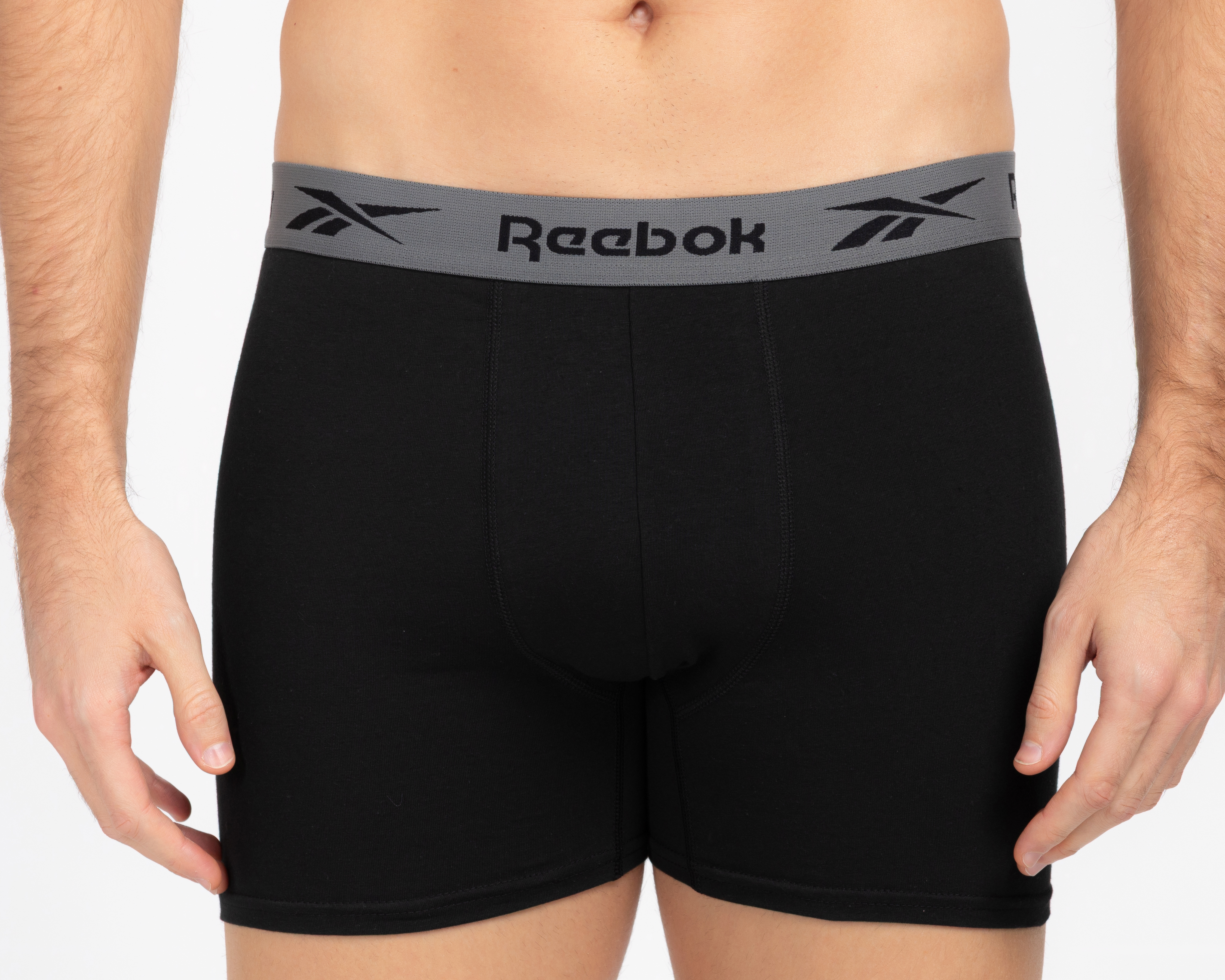 Foto 3 pulgar | Foto 2 | Bóxer Corto Reebok para Hombre 3 Piezas