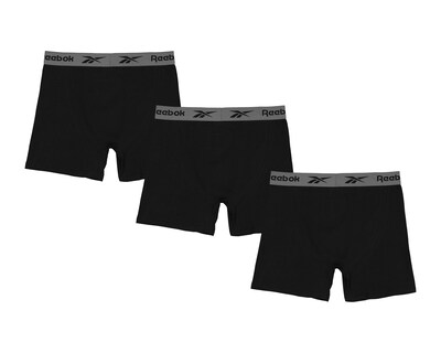 Foto 2 | Foto 2 | Bóxer Corto Reebok para Hombre 3 Piezas