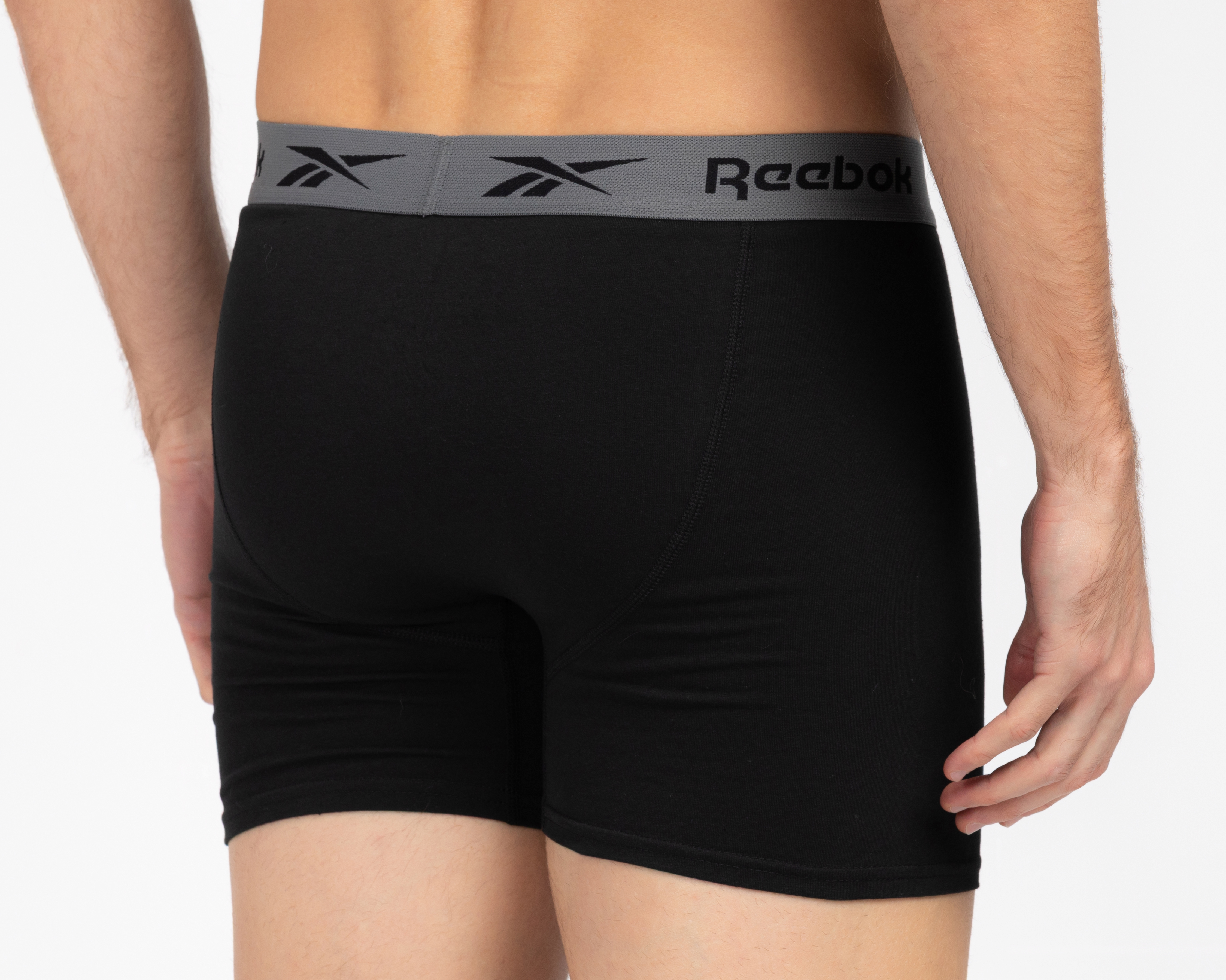 Foto 4 pulgar | Foto 3 | Bóxer Corto Reebok para Hombre 3 Piezas