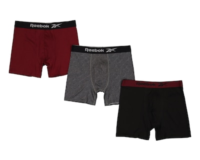 Foto 1 | Foto 1 | Bóxer Corto Reebok para Hombre 3 Piezas