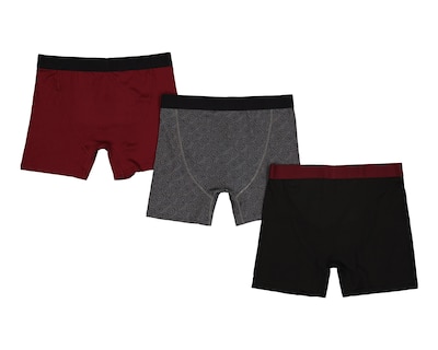 Foto 2 | Foto 2 | Bóxer Corto Reebok para Hombre 3 Piezas