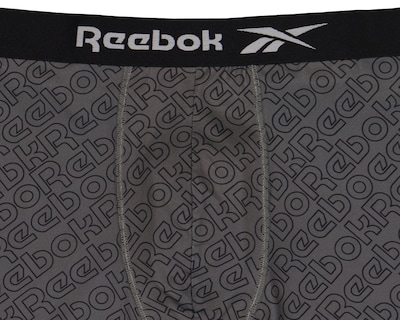 Foto 3 | Foto 3 | Bóxer Corto Reebok para Hombre 3 Piezas