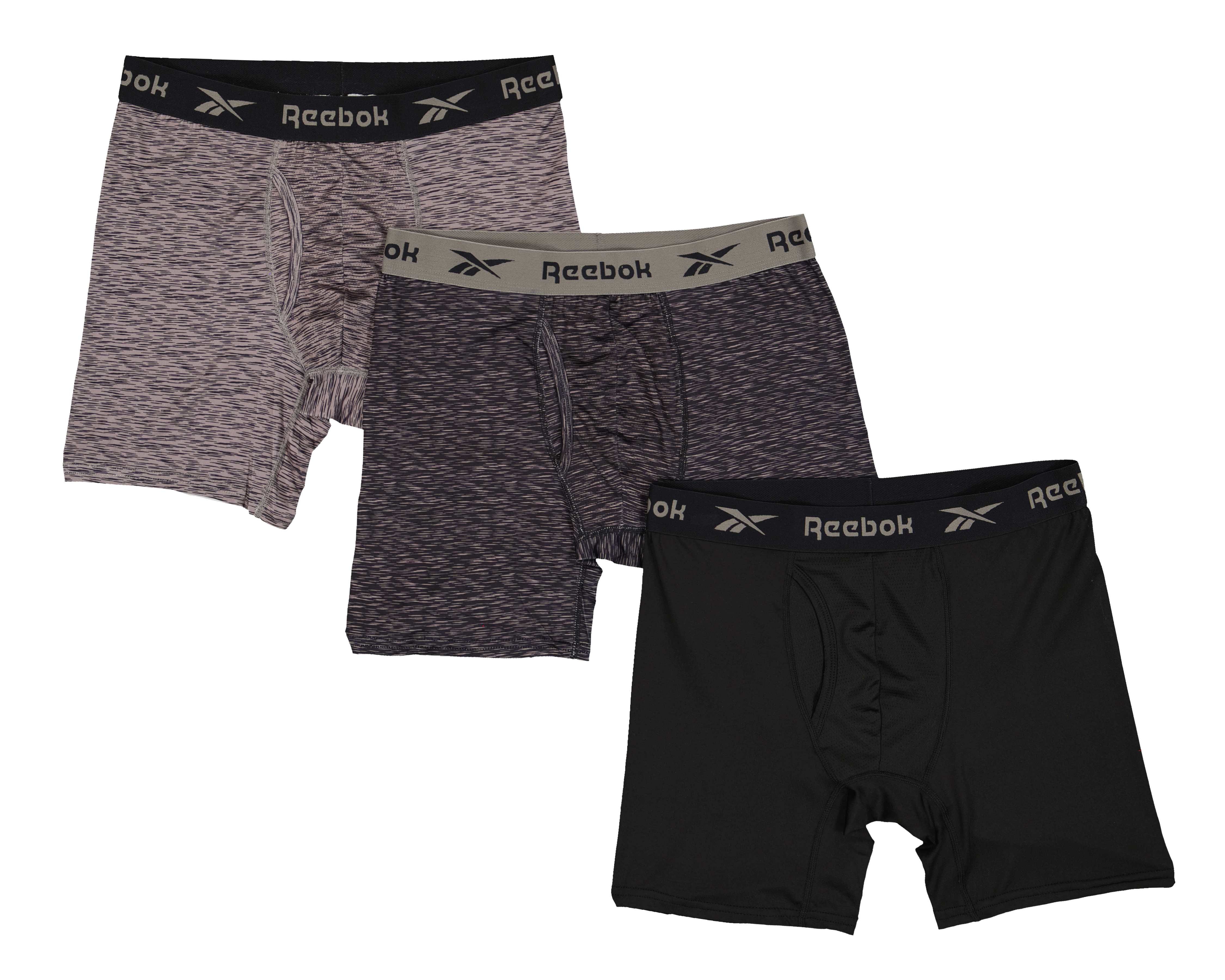 Bóxer Largo Reebok para Hombre 3 Piezas