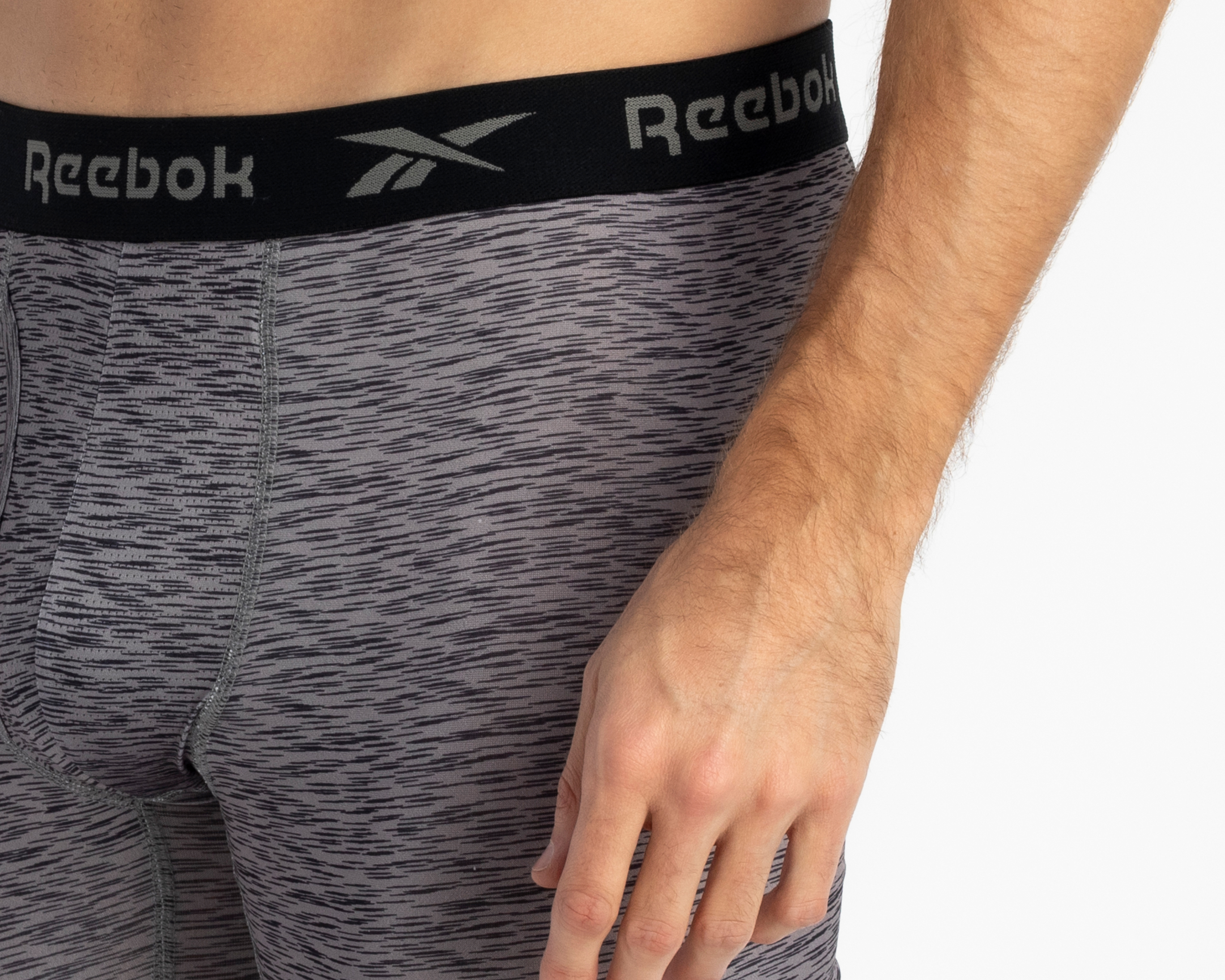 Foto 4 | Foto 4 | Bóxer Largo Reebok para Hombre 3 Piezas