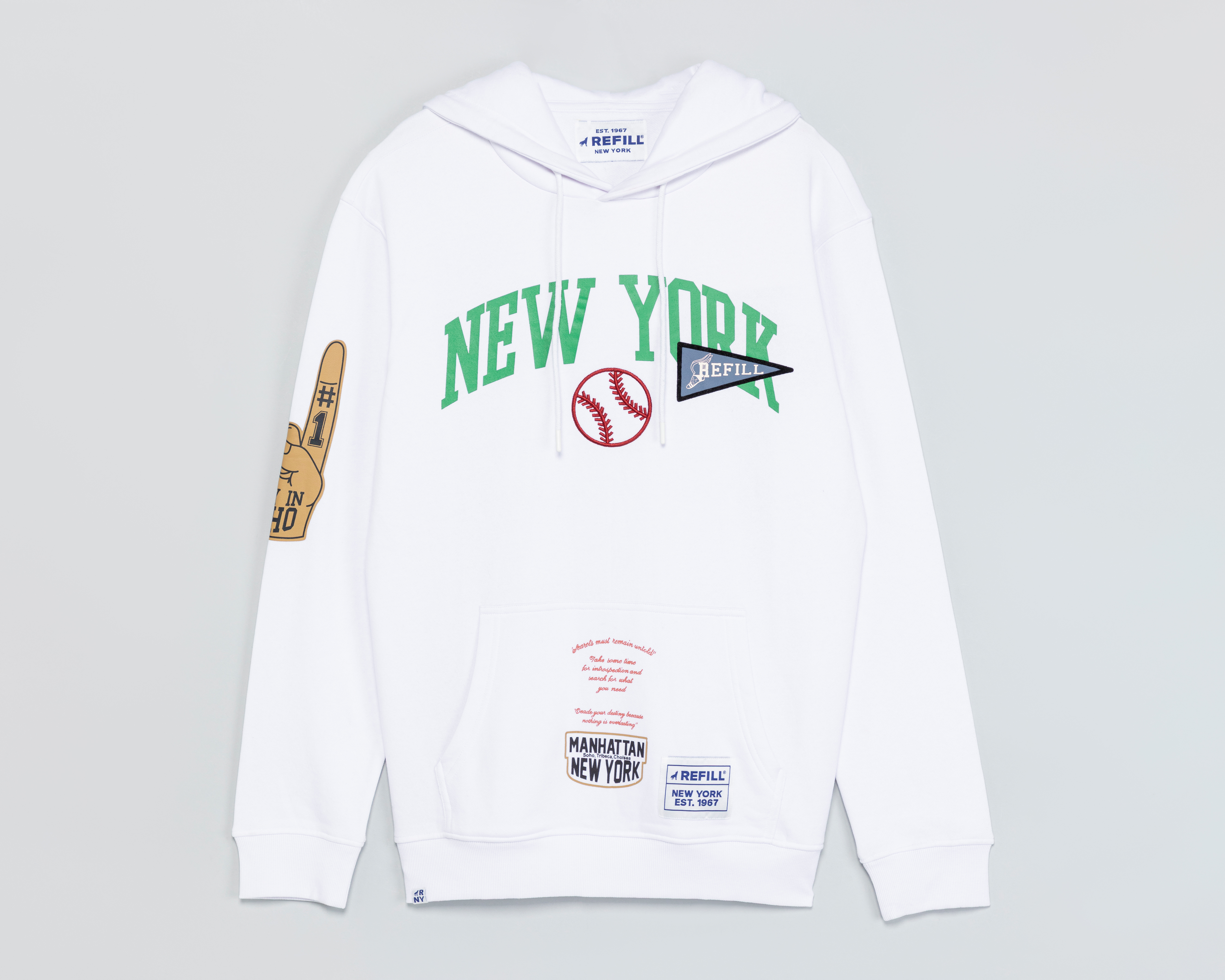 Foto 1 | Foto 1 | Sudadera con Capucha Refill para Hombre