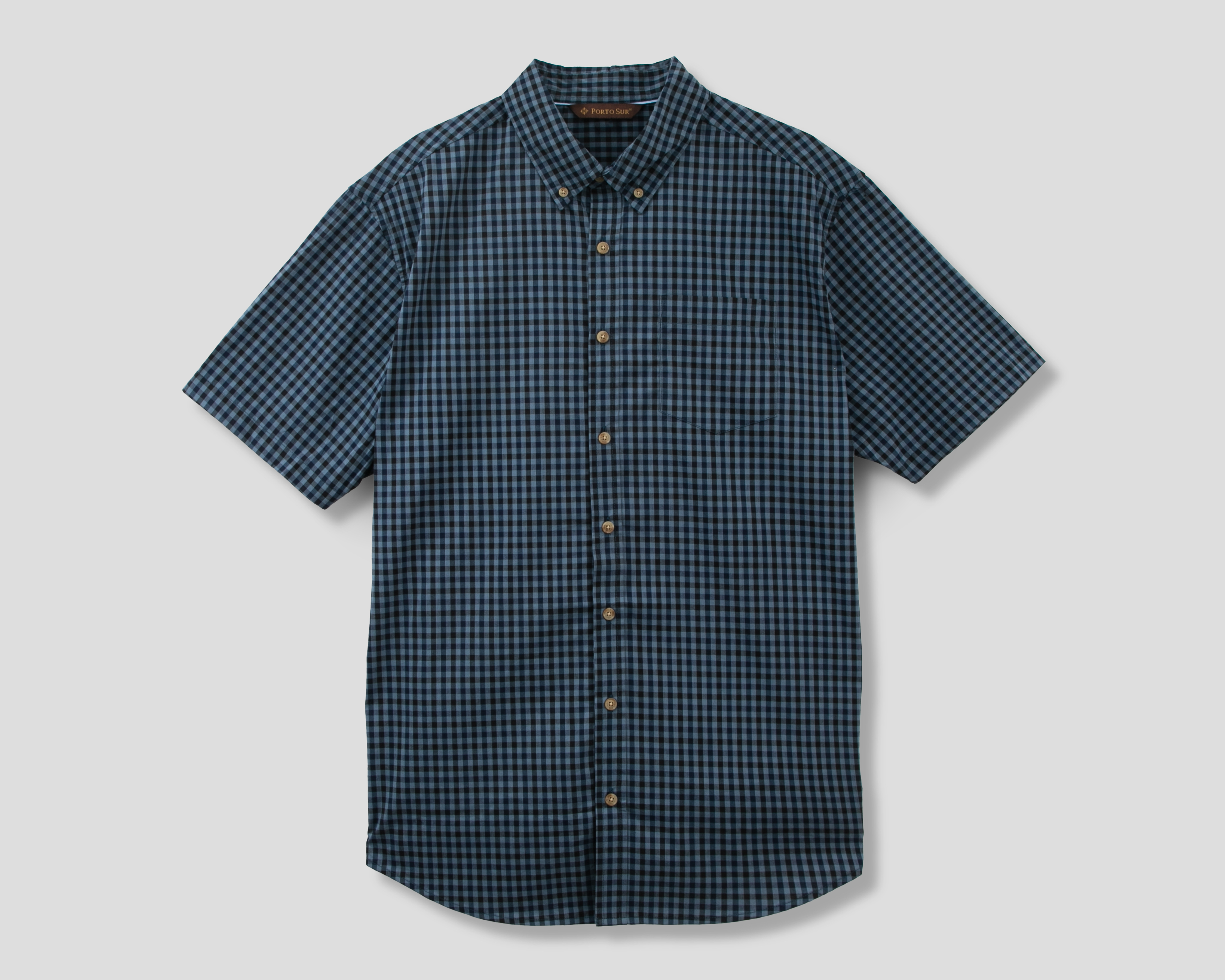 Foto 2 pulgar | Foto 1 | Camisa Casual Wall Street Regular Fit a Cuadros para Hombre