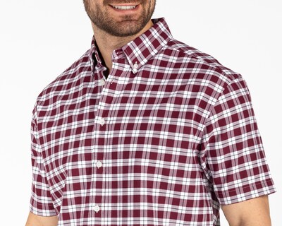 Foto 3 | Foto 3 | Camisa Casual de Algodón Porto Sur Regular a Cuadros para Hombre
