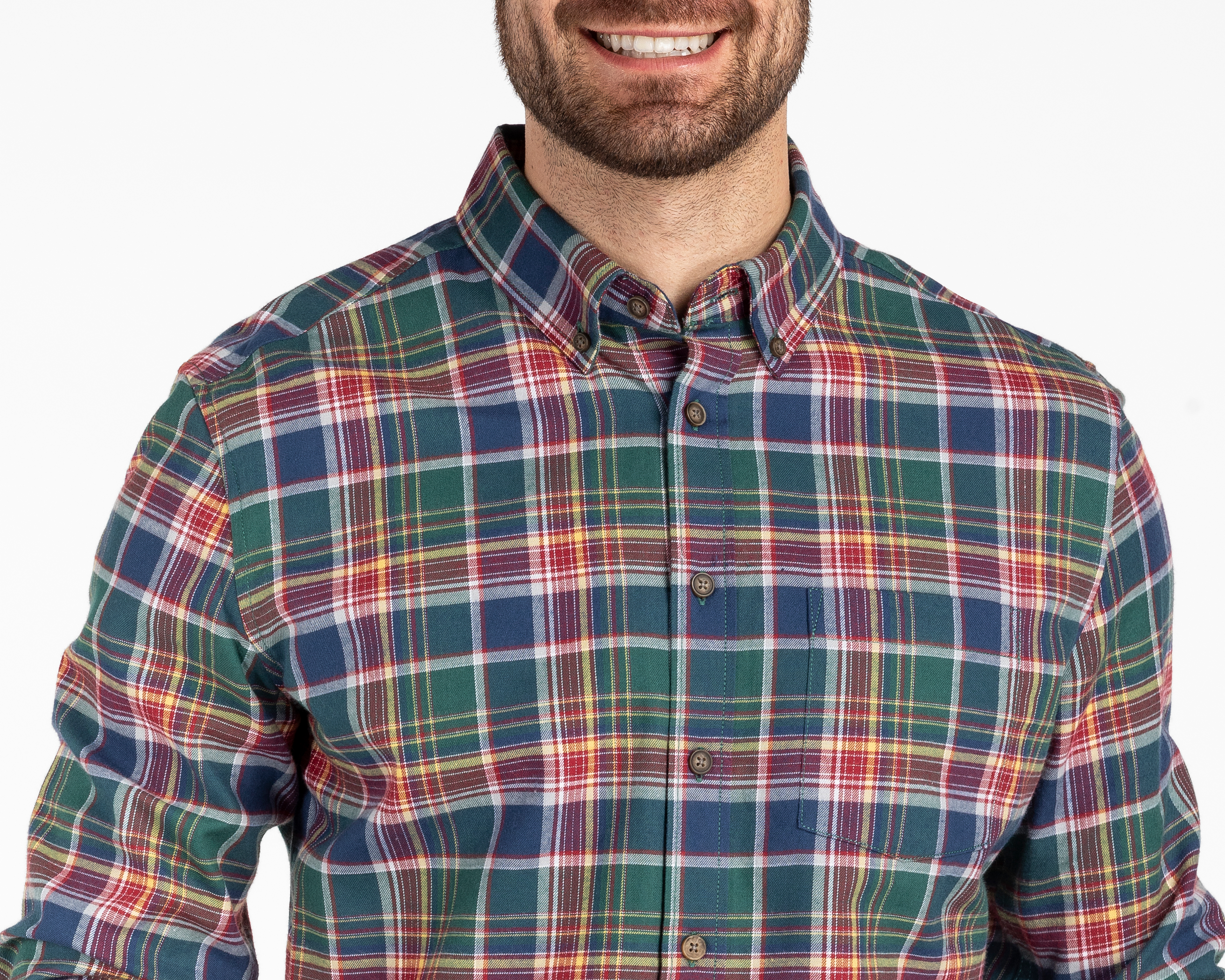 Foto 5 pulgar | Foto 4 | Camisa Casual de Algodón Refill Regular a Cuadros para Hombre