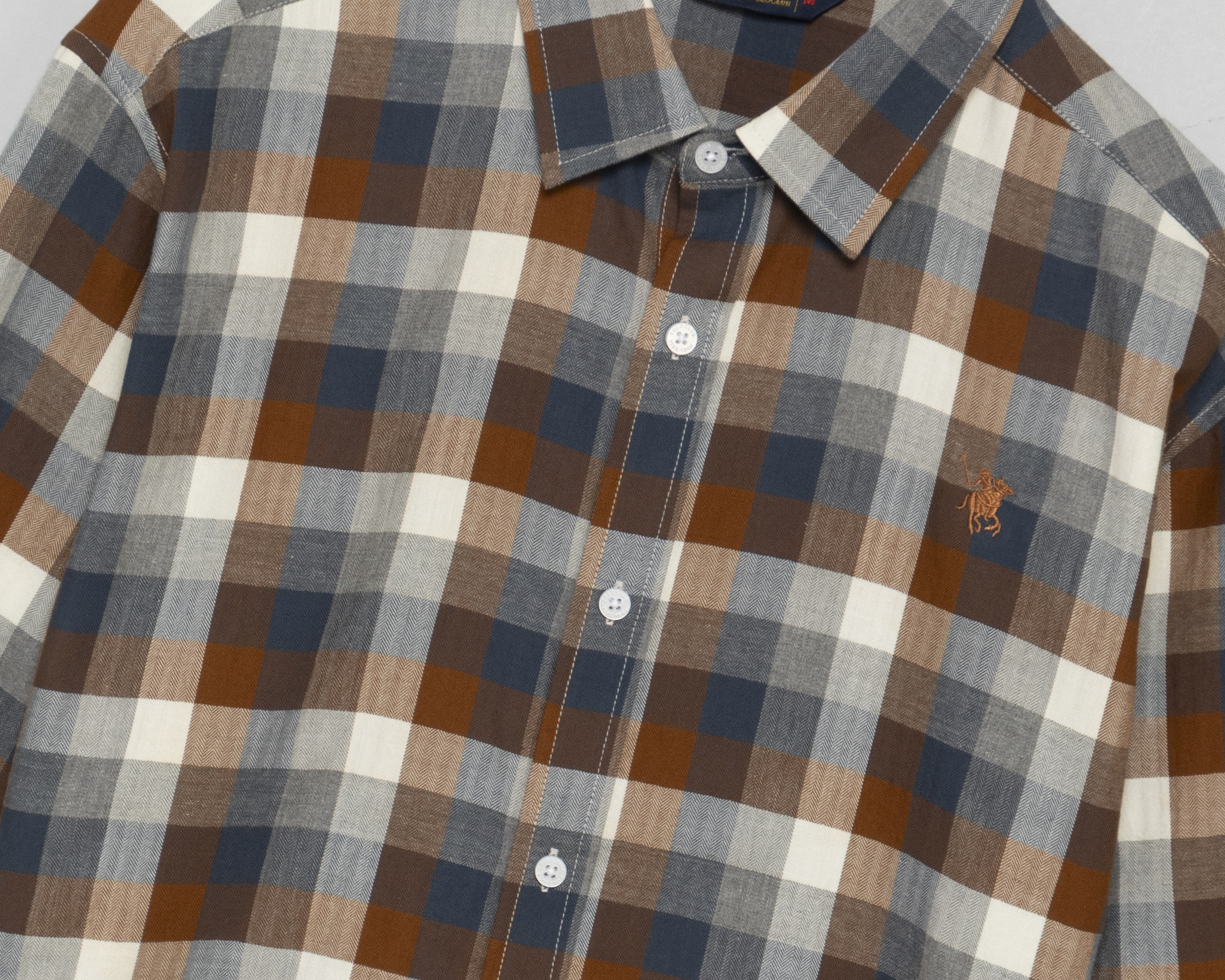 Foto 4 pulgar | Foto 3 | Camisa Casual York Team Polo Club Regular Fit a Cuadros para Hombre