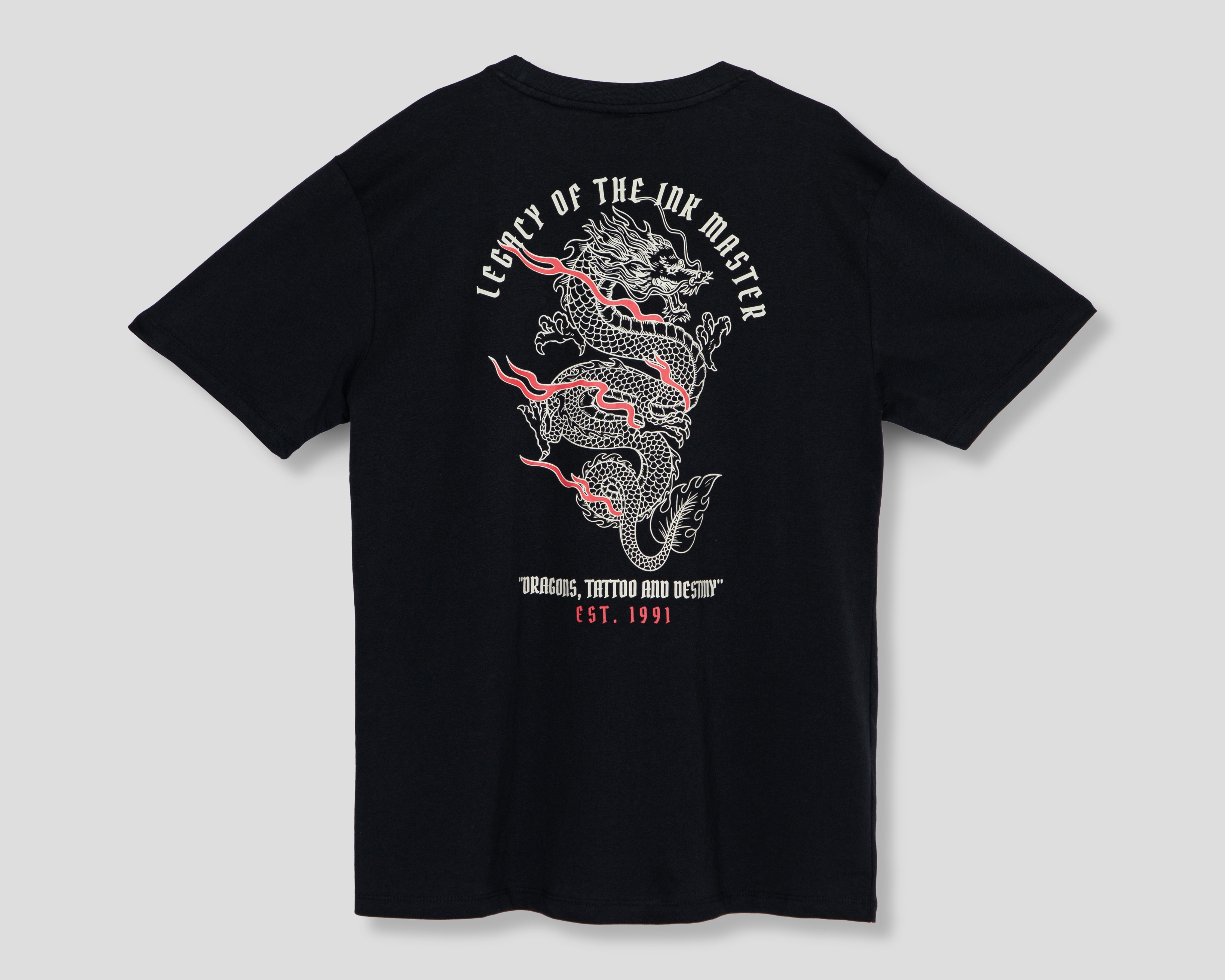 Foto 3 pulgar | Foto 2 | Playera de Cuello Redondo Negra Neo*City para Hombre