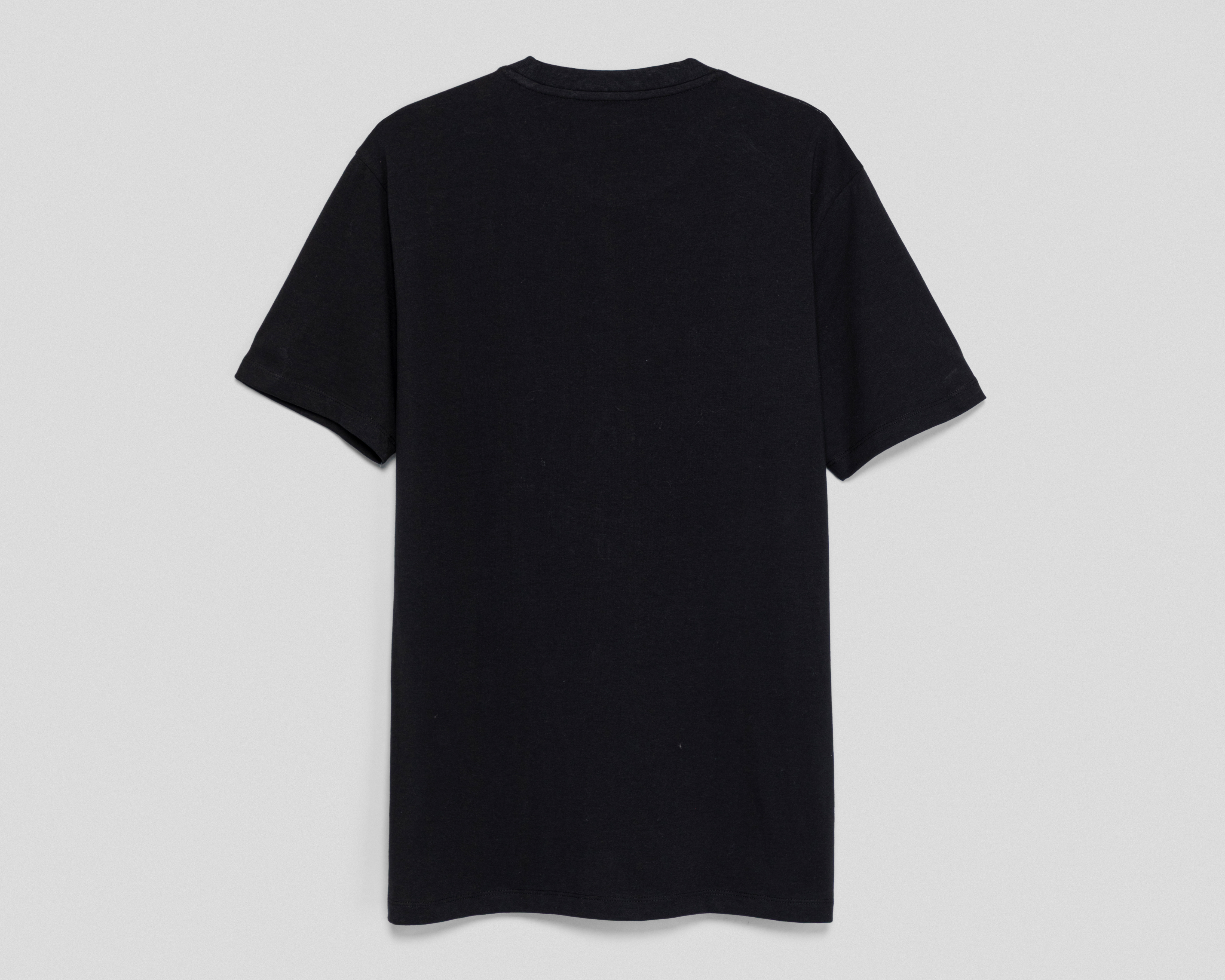 Foto 3 pulgar | Foto 2 | Playera de Cuello Redondo Negro Refill para Hombre