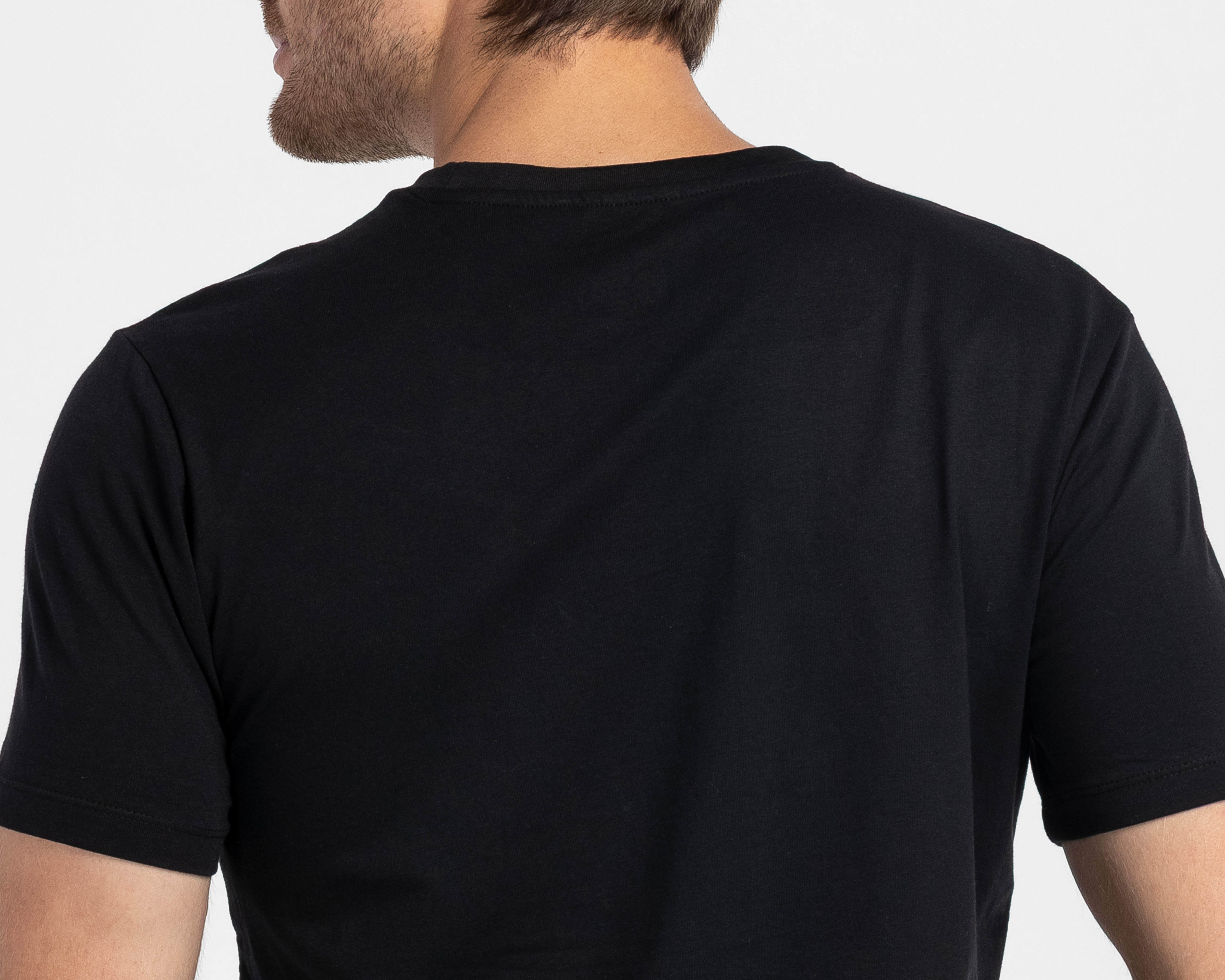 Foto 5 | Foto 5 | Playera de Cuello Redondo Negro Refill para Hombre