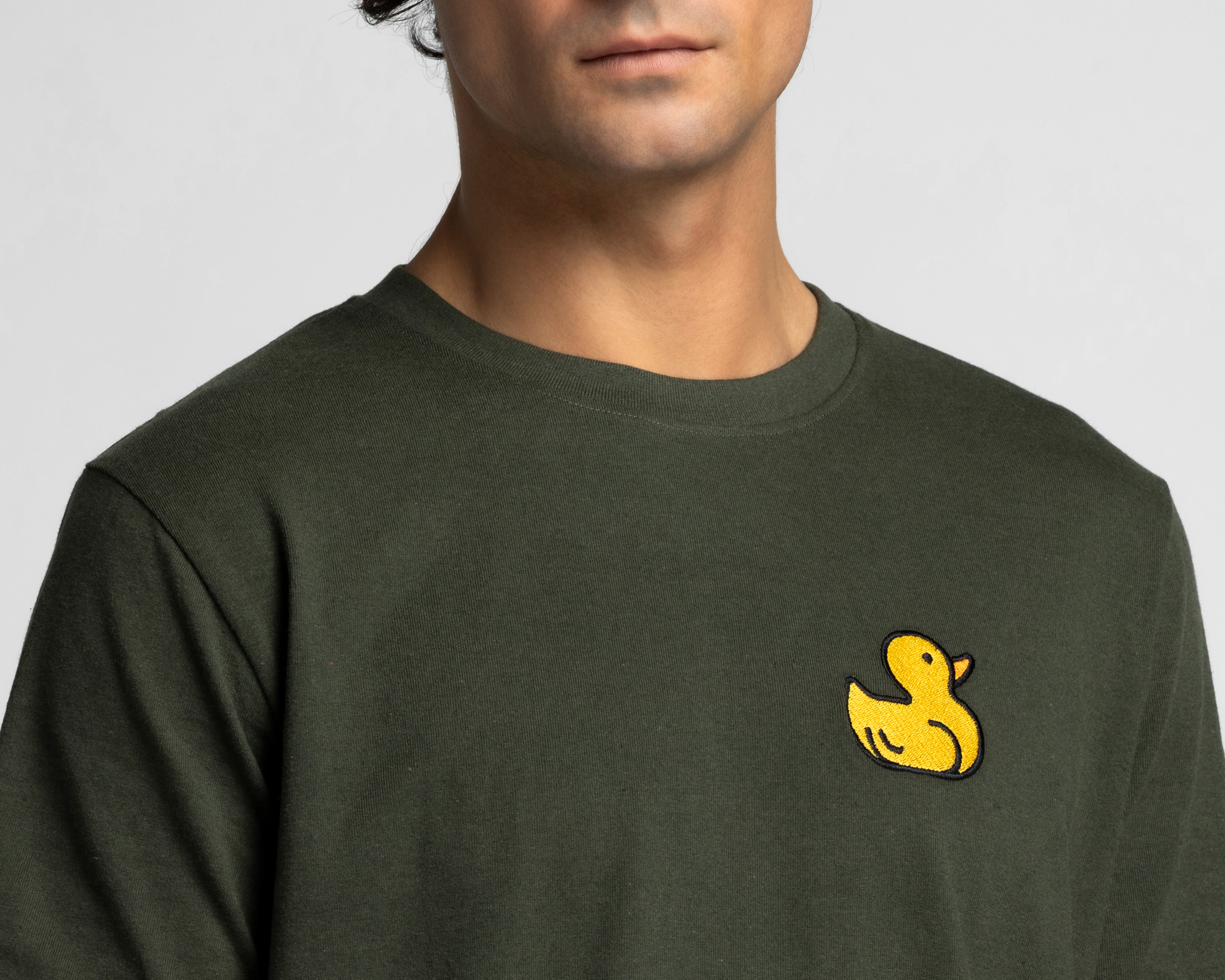 Foto 4 | Foto 4 | Playera de Cuello Redondo Verde Refill para Hombre